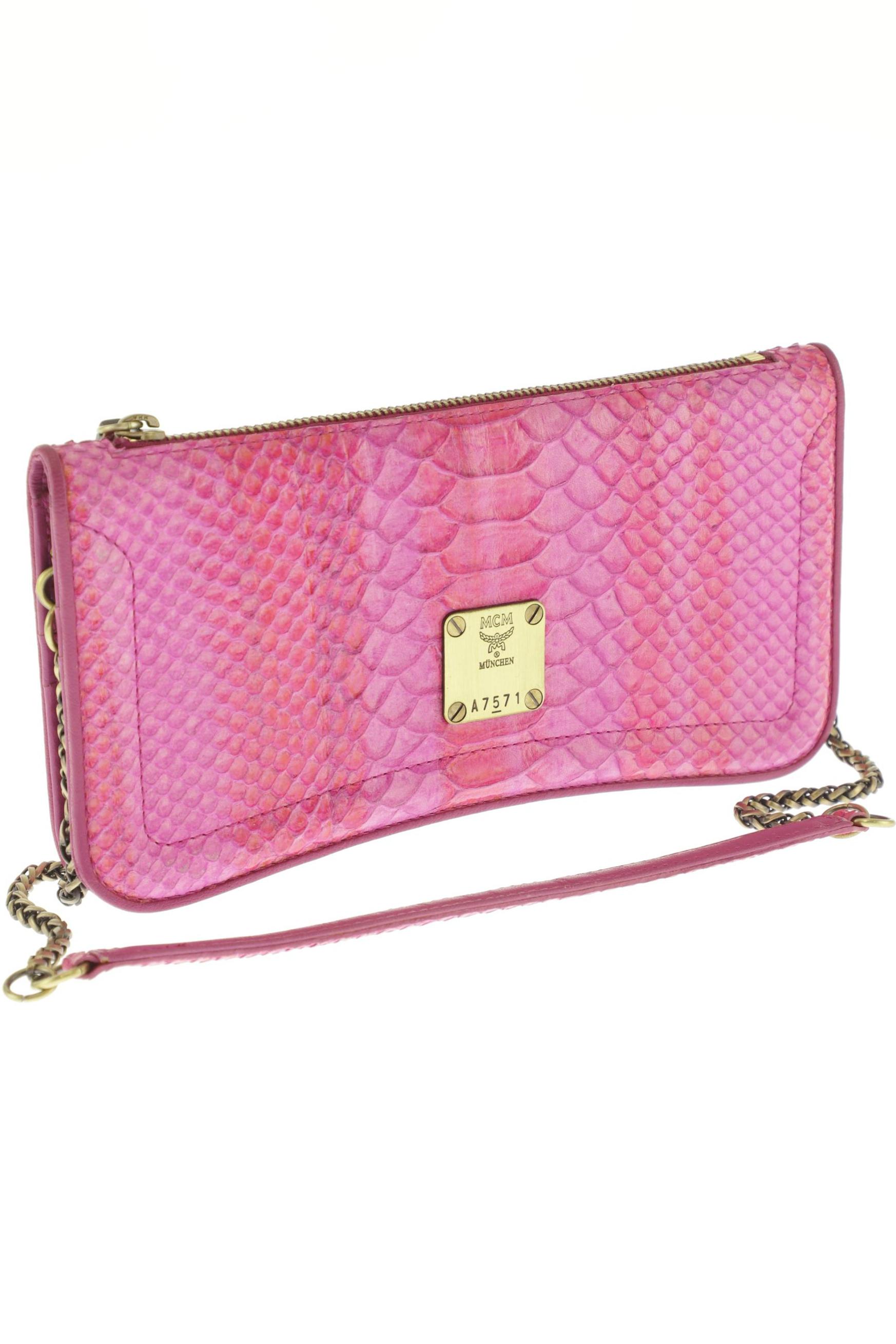 

MCM Damen Portemonnaie, pink, Gr.