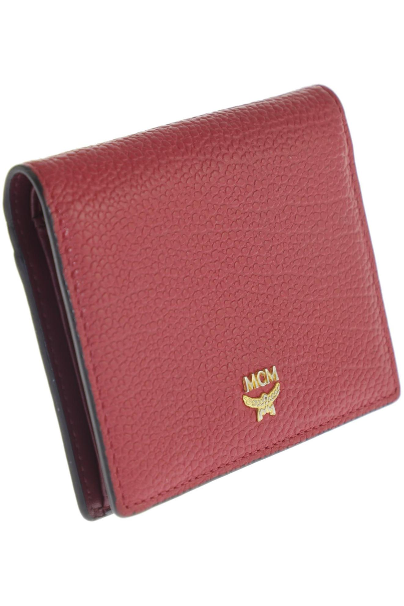 

MCM Damen Portemonnaie, rot, Gr.