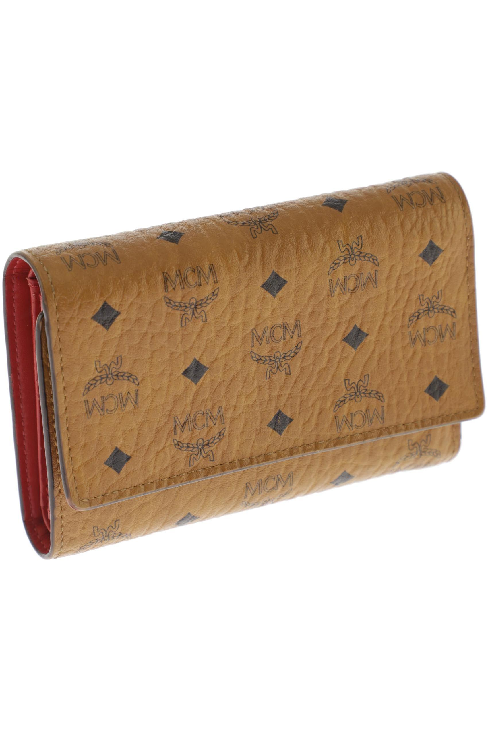 

MCM Damen Portemonnaie, braun, Gr.