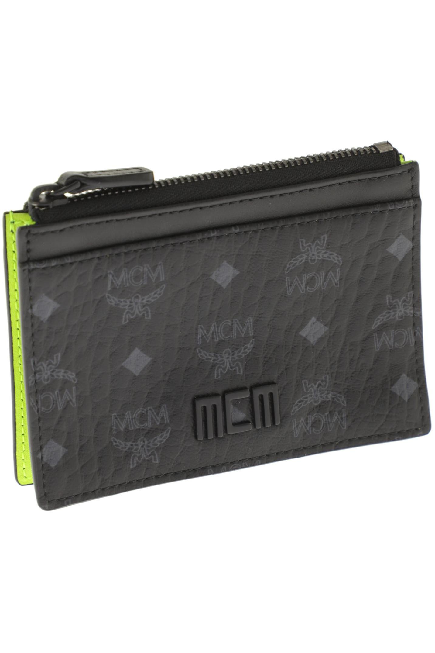 

MCM Damen Portemonnaie, schwarz, Gr.