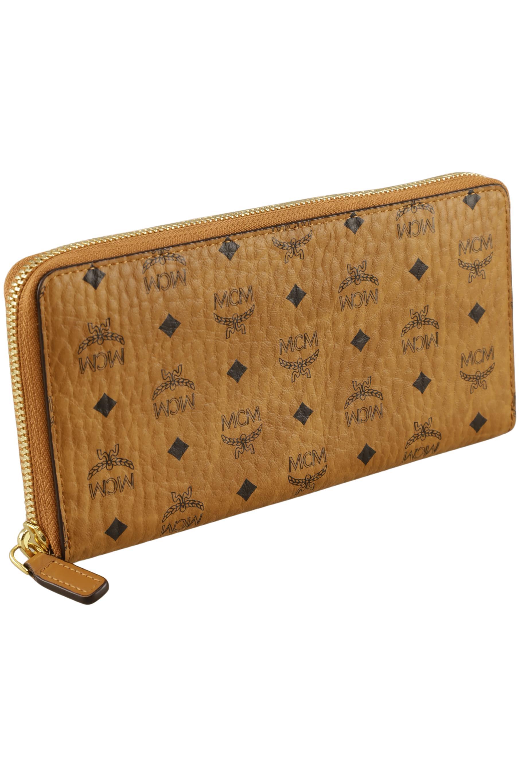 

MCM Damen Portemonnaie, braun, Gr.