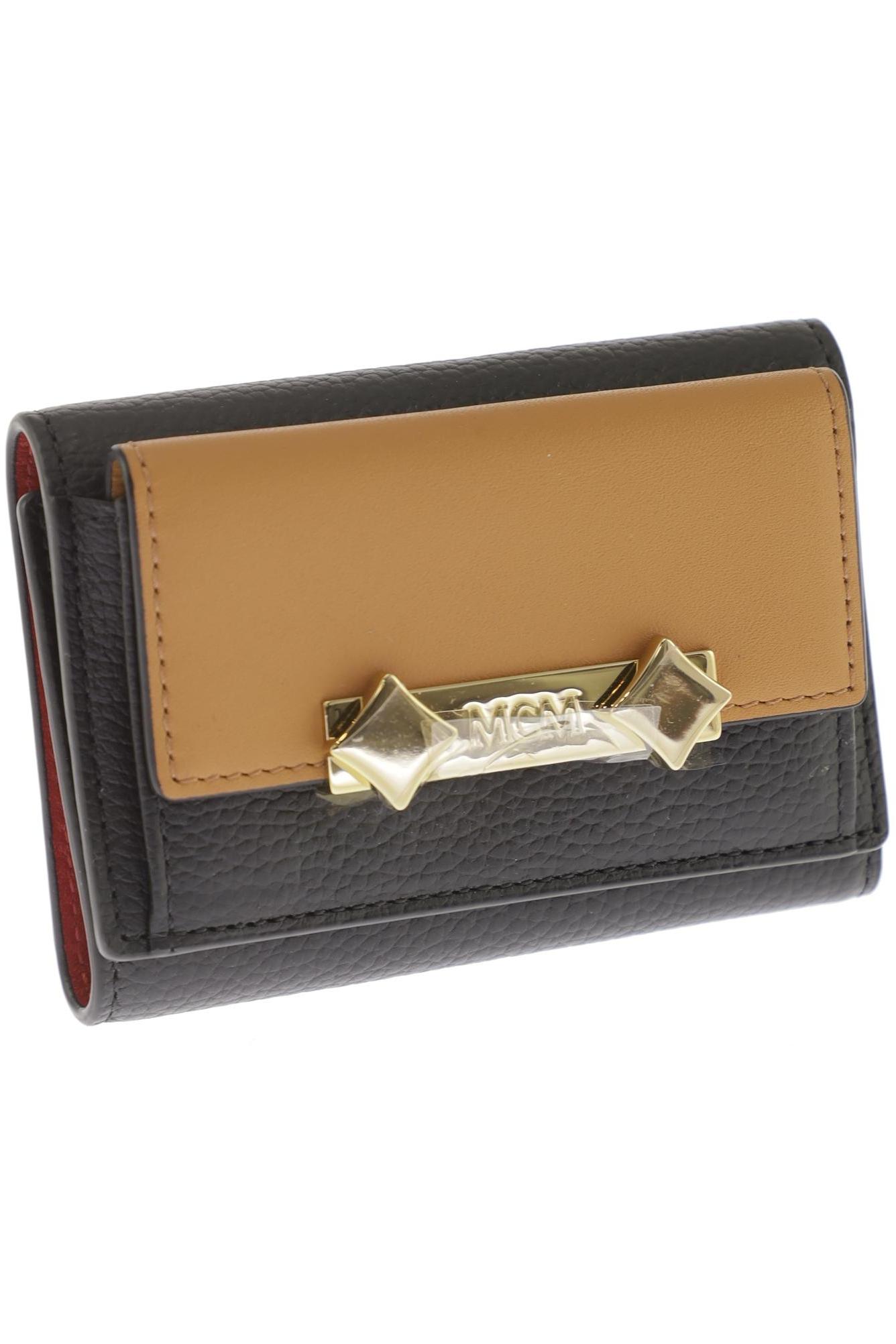 

MCM Damen Portemonnaie, schwarz, Gr.
