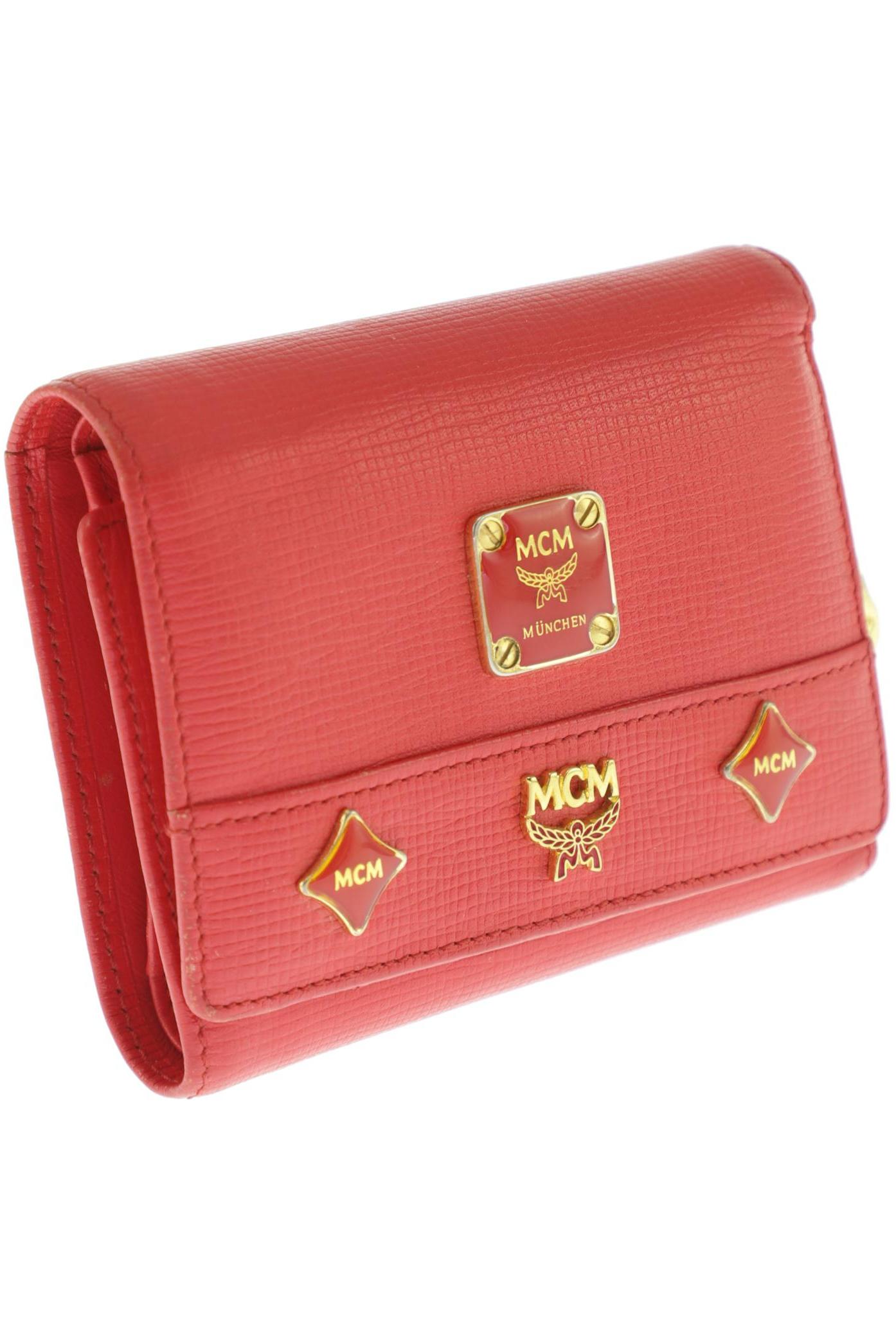 

MCM Damen Portemonnaie, pink, Gr.
