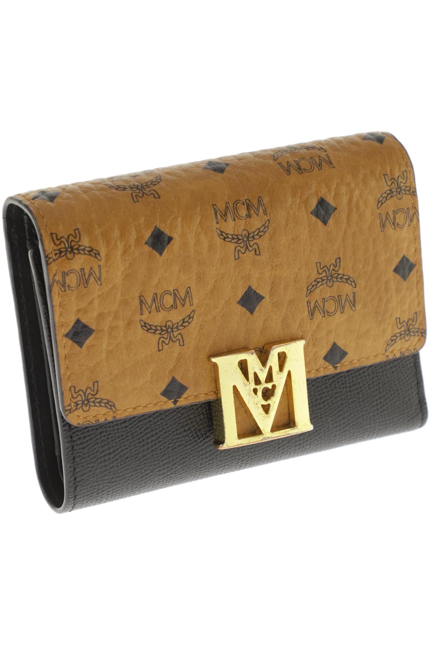 

MCM Damen Portemonnaie, braun, Gr.