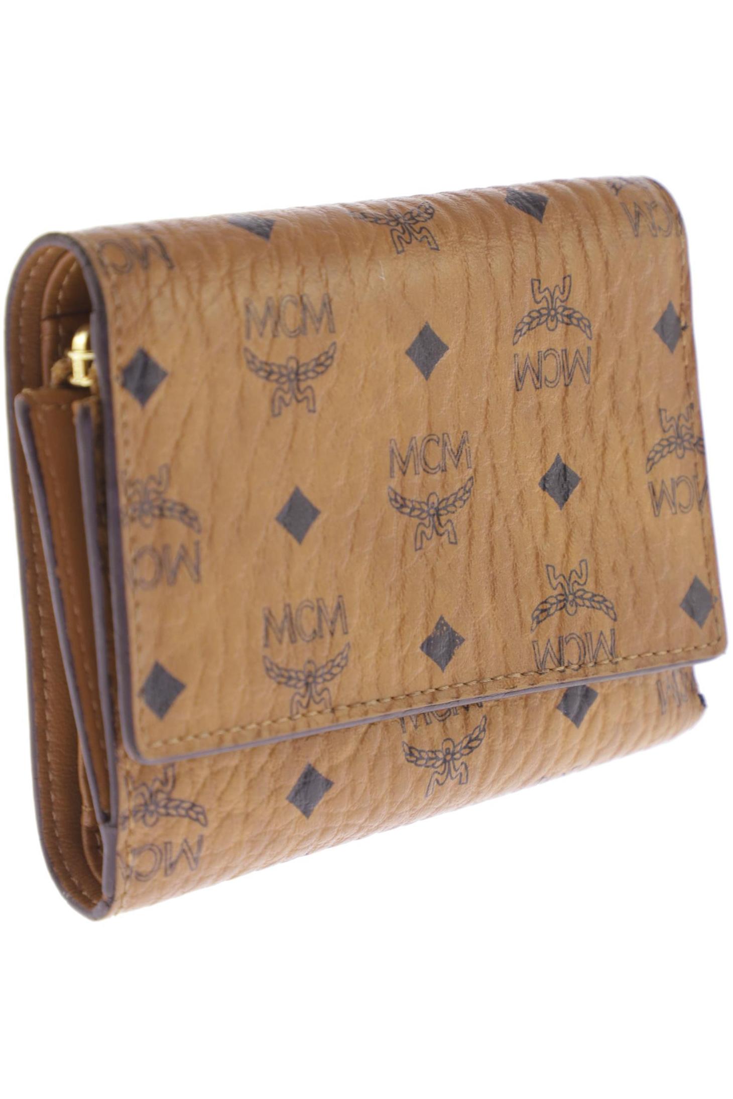 

MCM Damen Portemonnaie, braun, Gr.