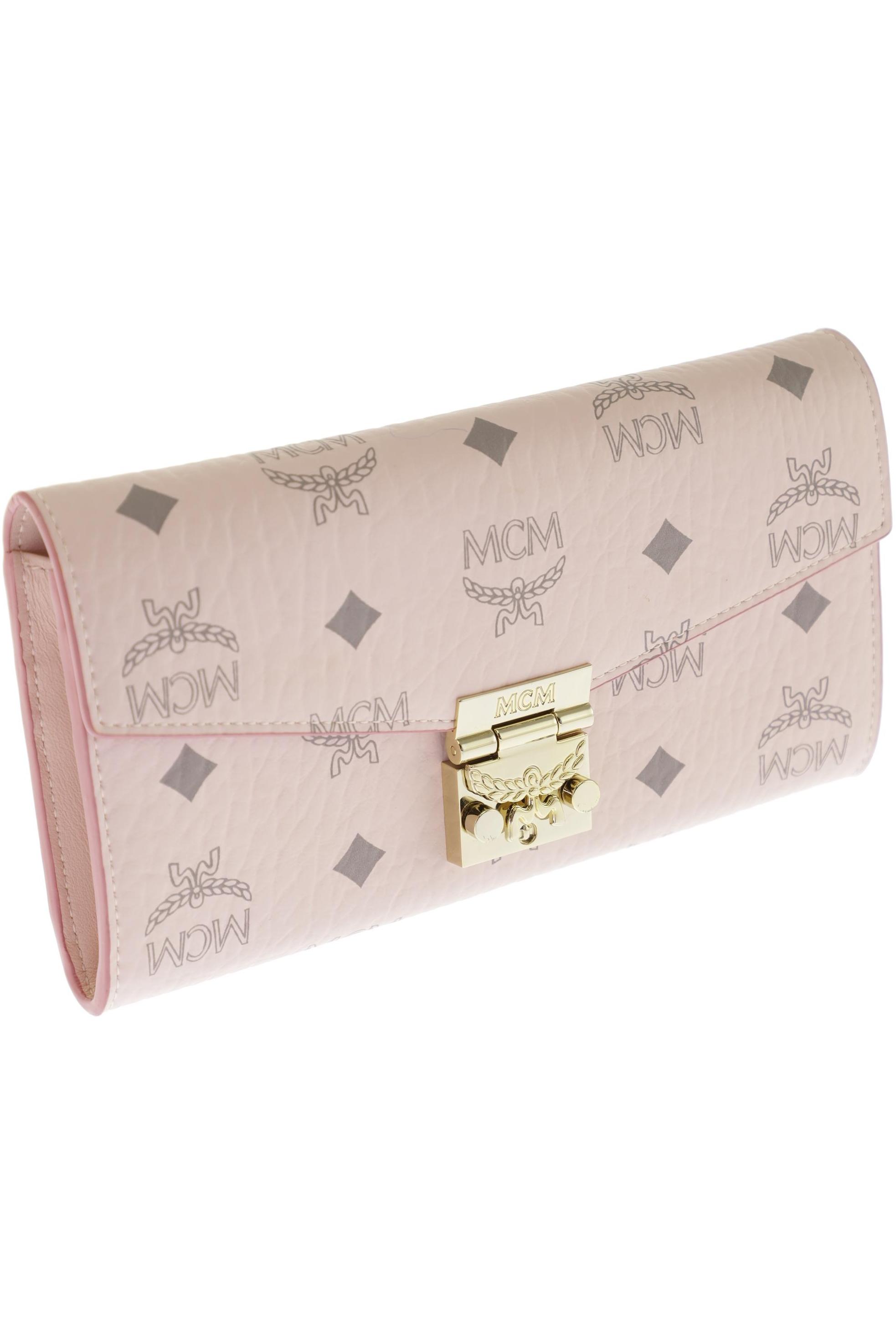 

MCM Damen Portemonnaie, pink, Gr.