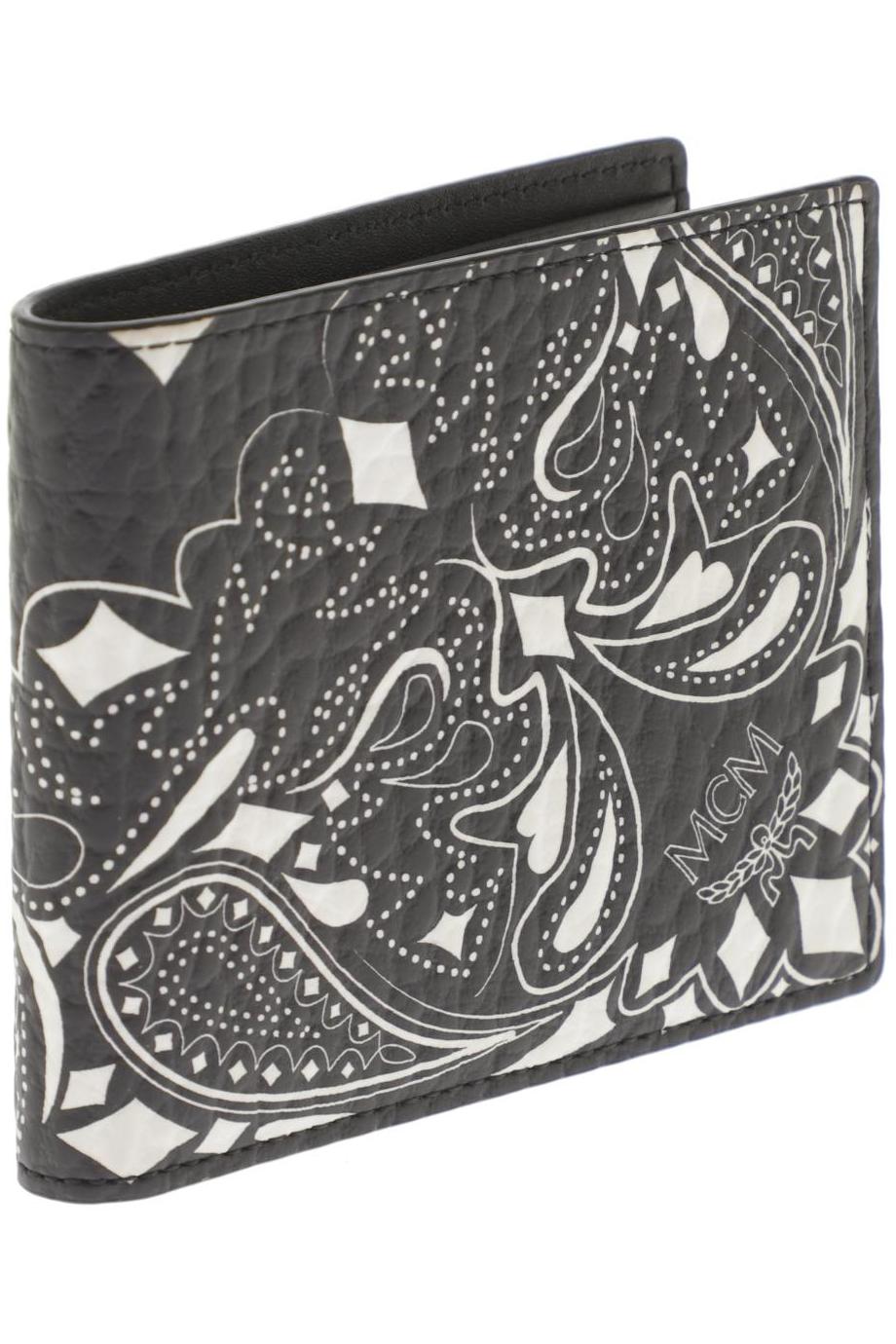

MCM Damen Portemonnaie, schwarz, Gr.