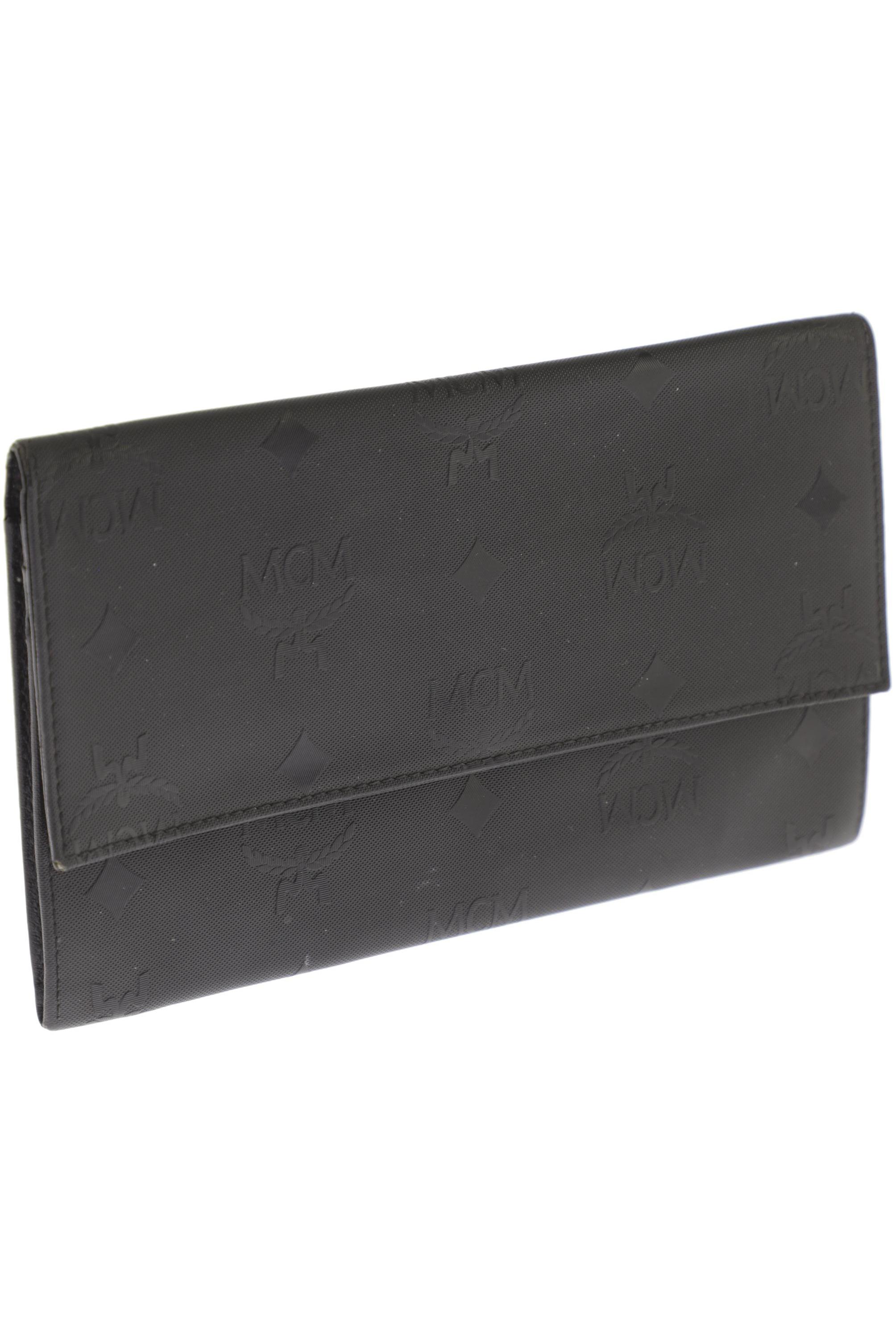 

MCM Damen Portemonnaie, schwarz, Gr.