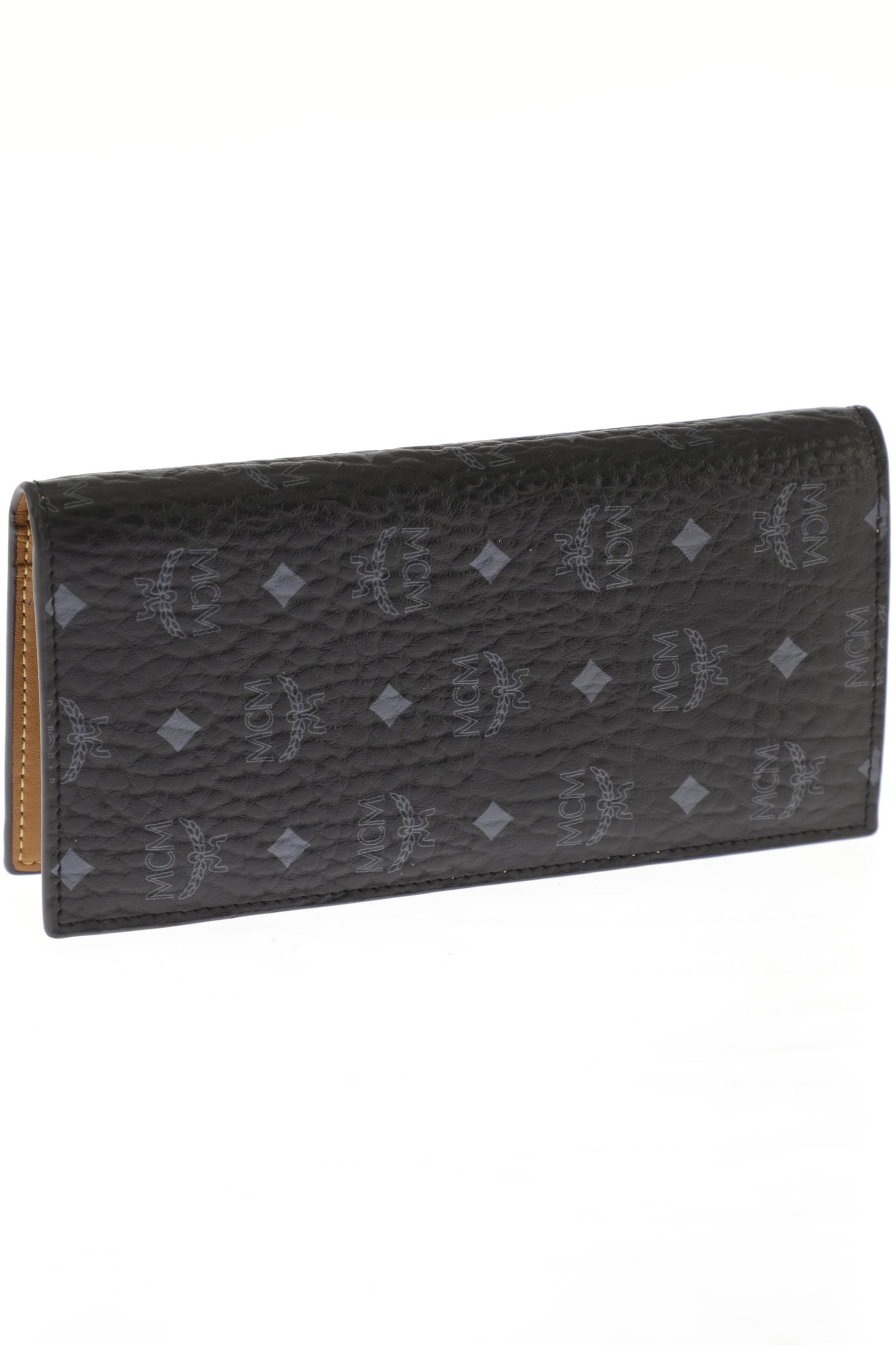

MCM Damen Portemonnaie, schwarz, Gr.