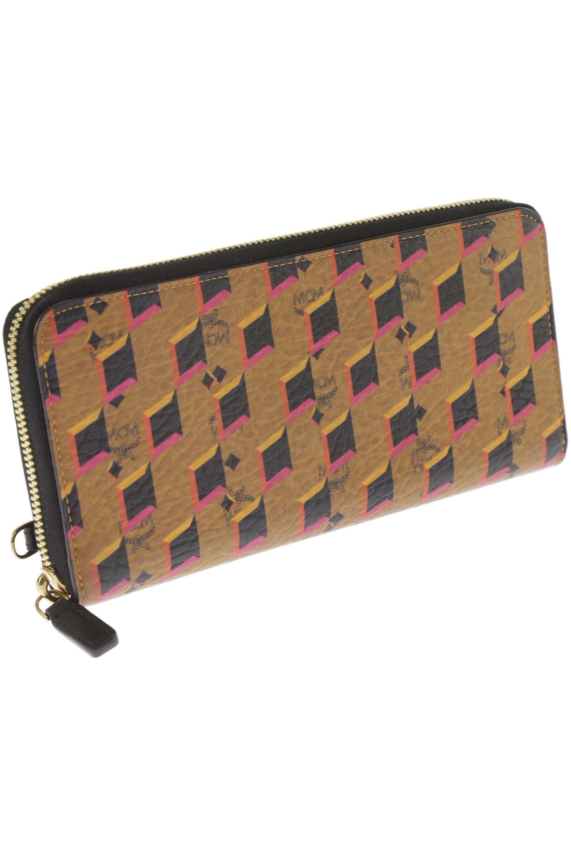 

MCM Damen Portemonnaie, braun, Gr.