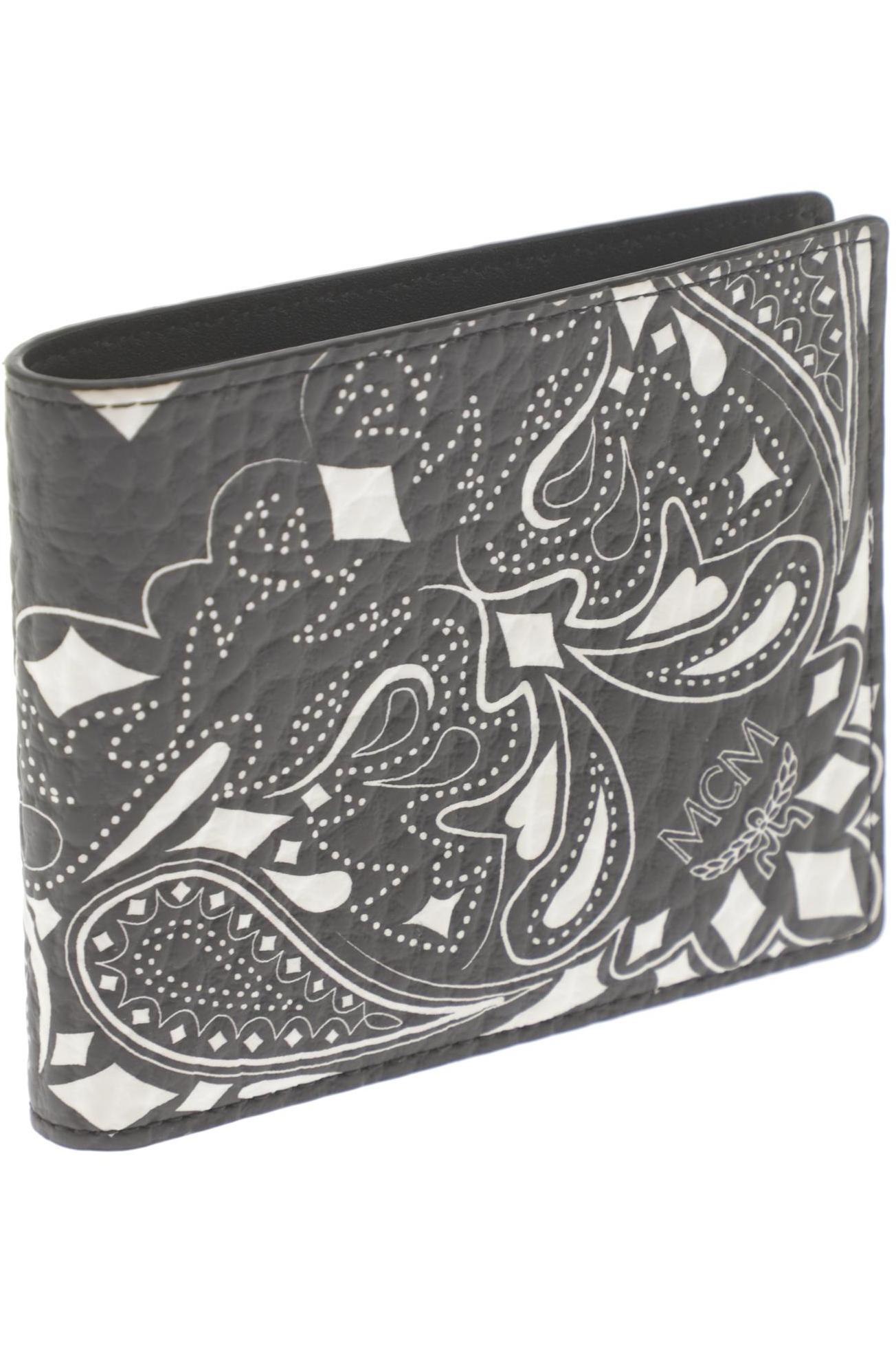 

MCM Damen Portemonnaie, schwarz, Gr.