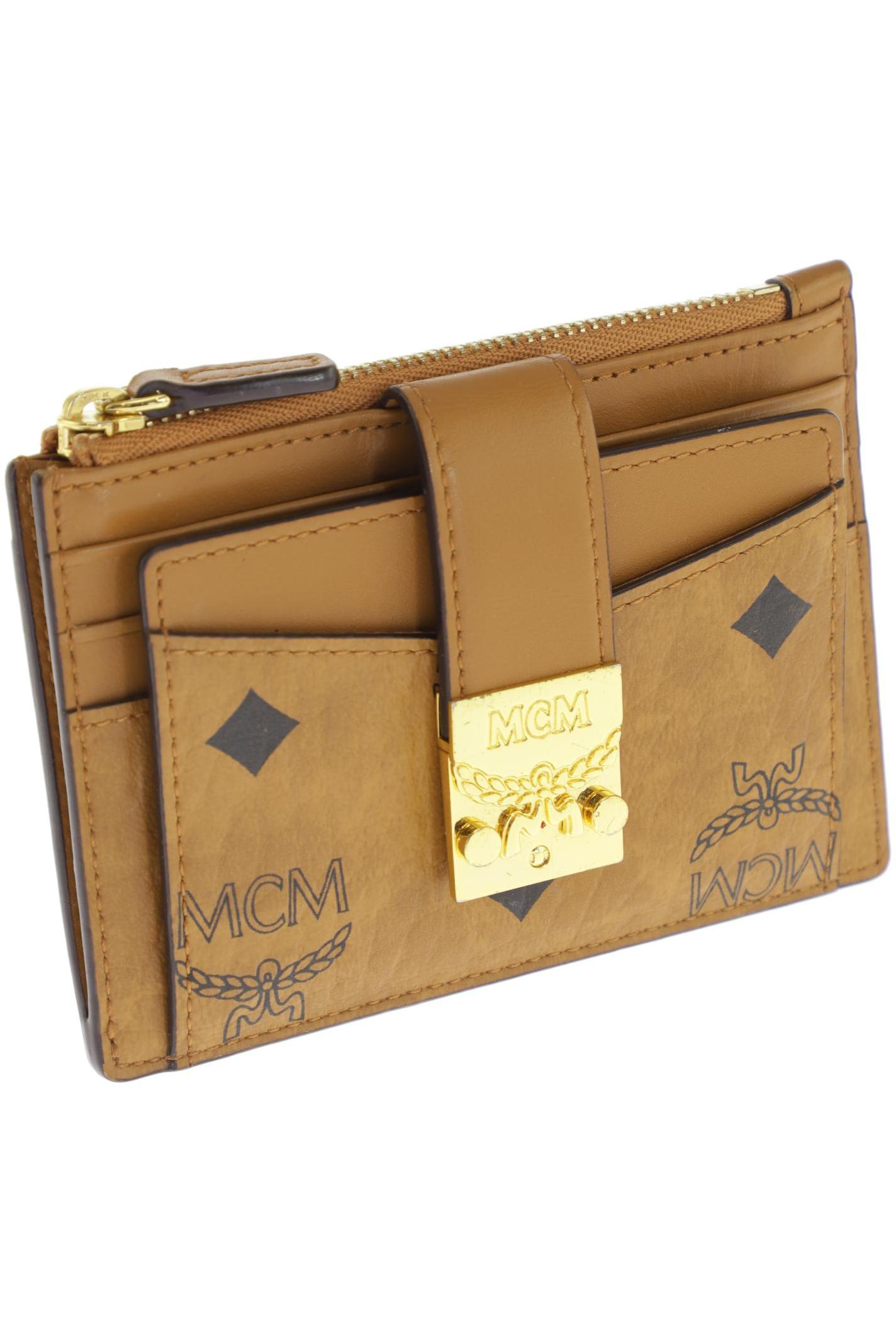 

MCM Damen Portemonnaie, braun, Gr.