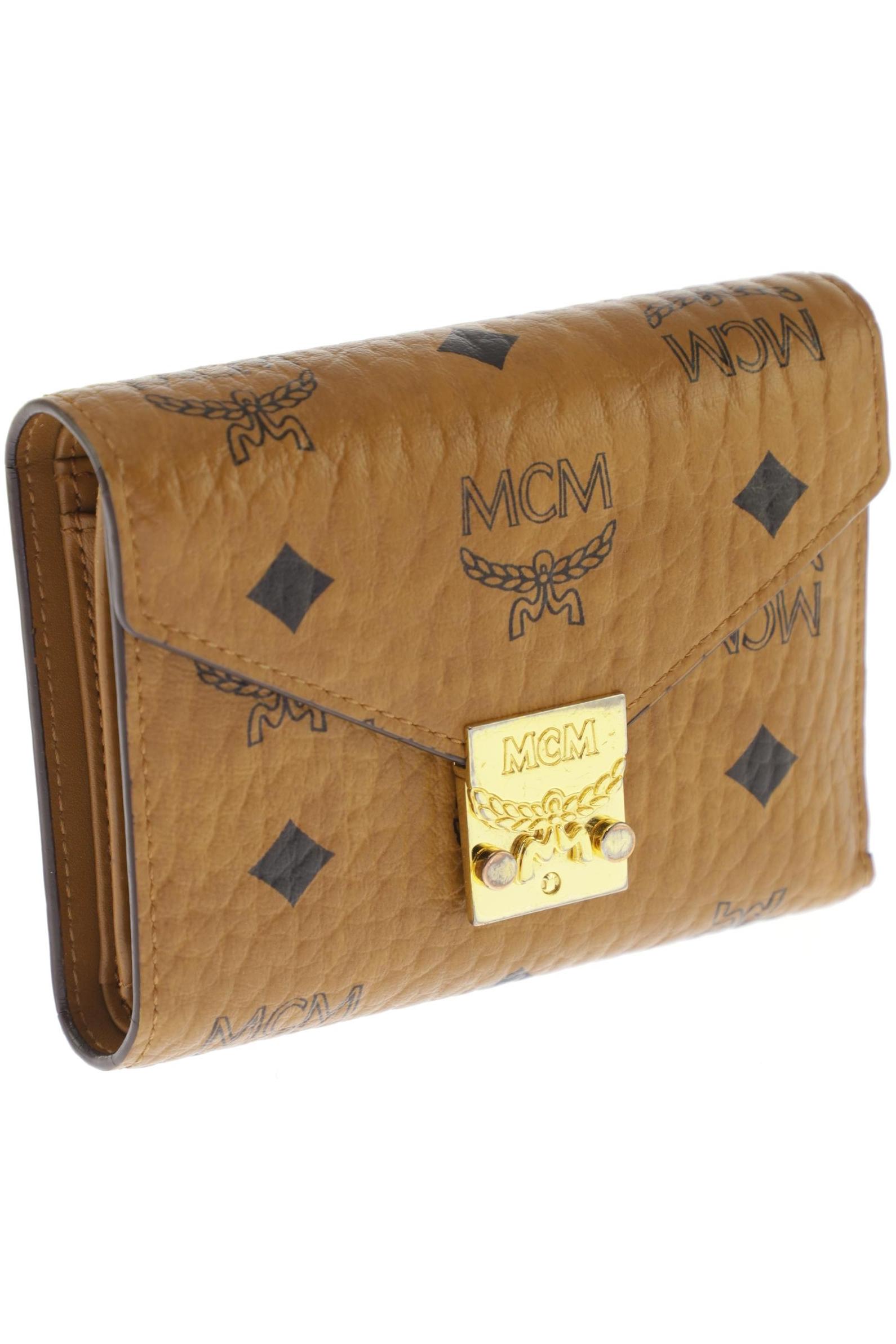 

MCM Damen Portemonnaie, braun, Gr.