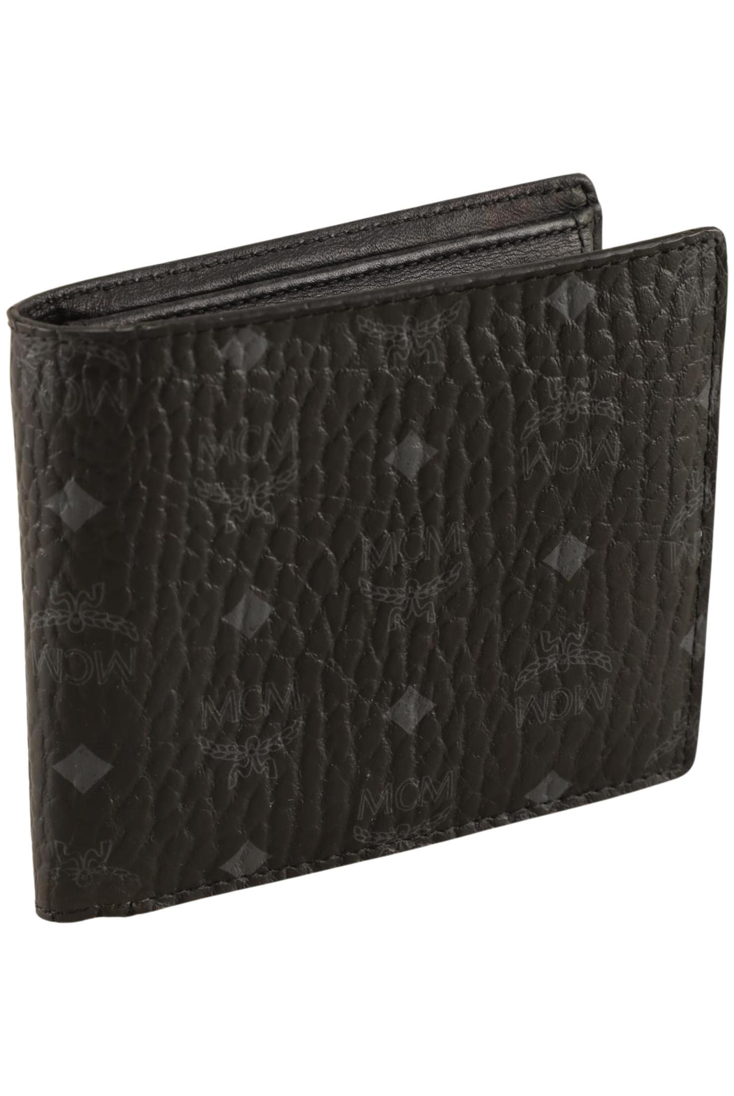 

MCM Damen Portemonnaie, schwarz, Gr.