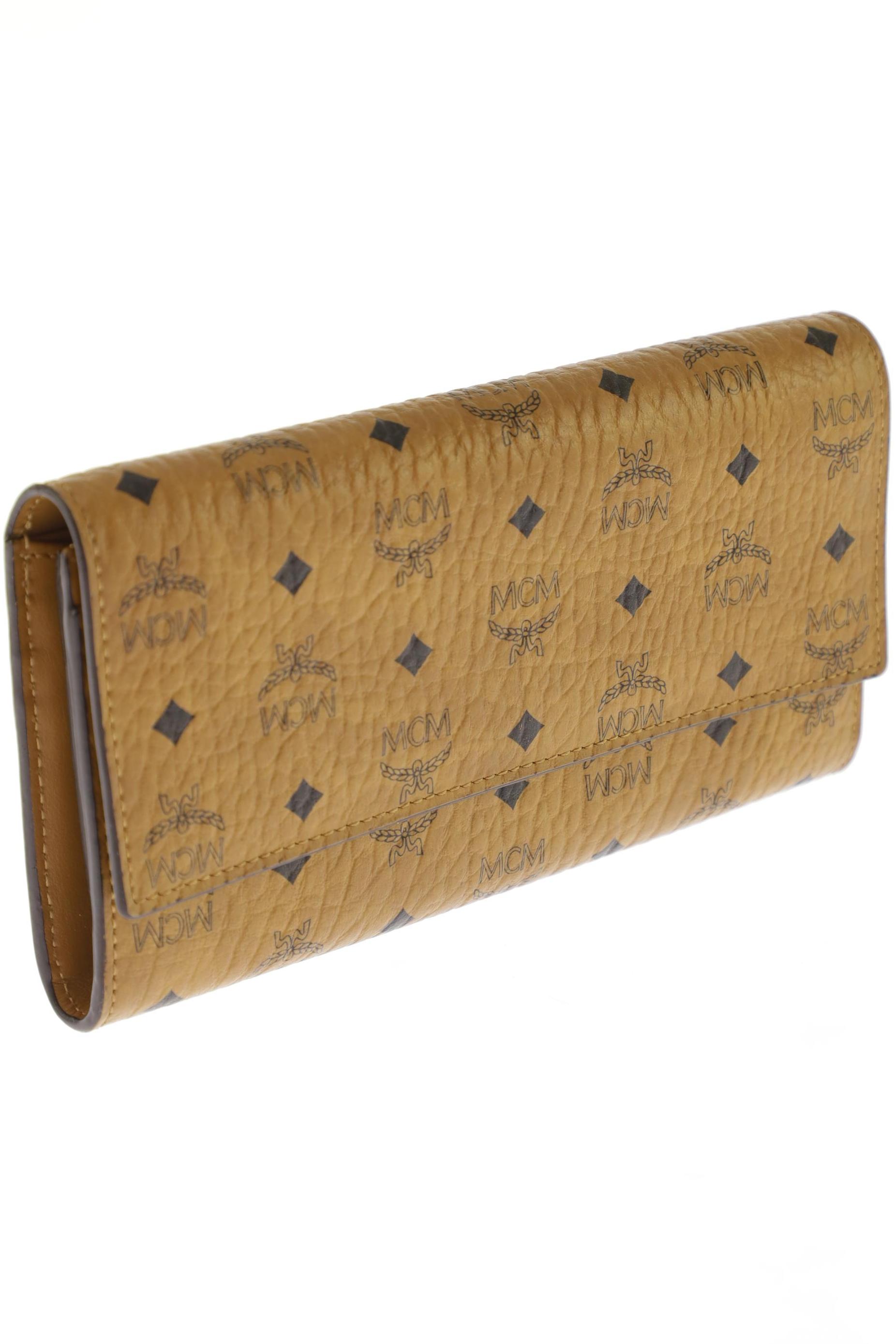 

MCM Damen Portemonnaie, beige, Gr.