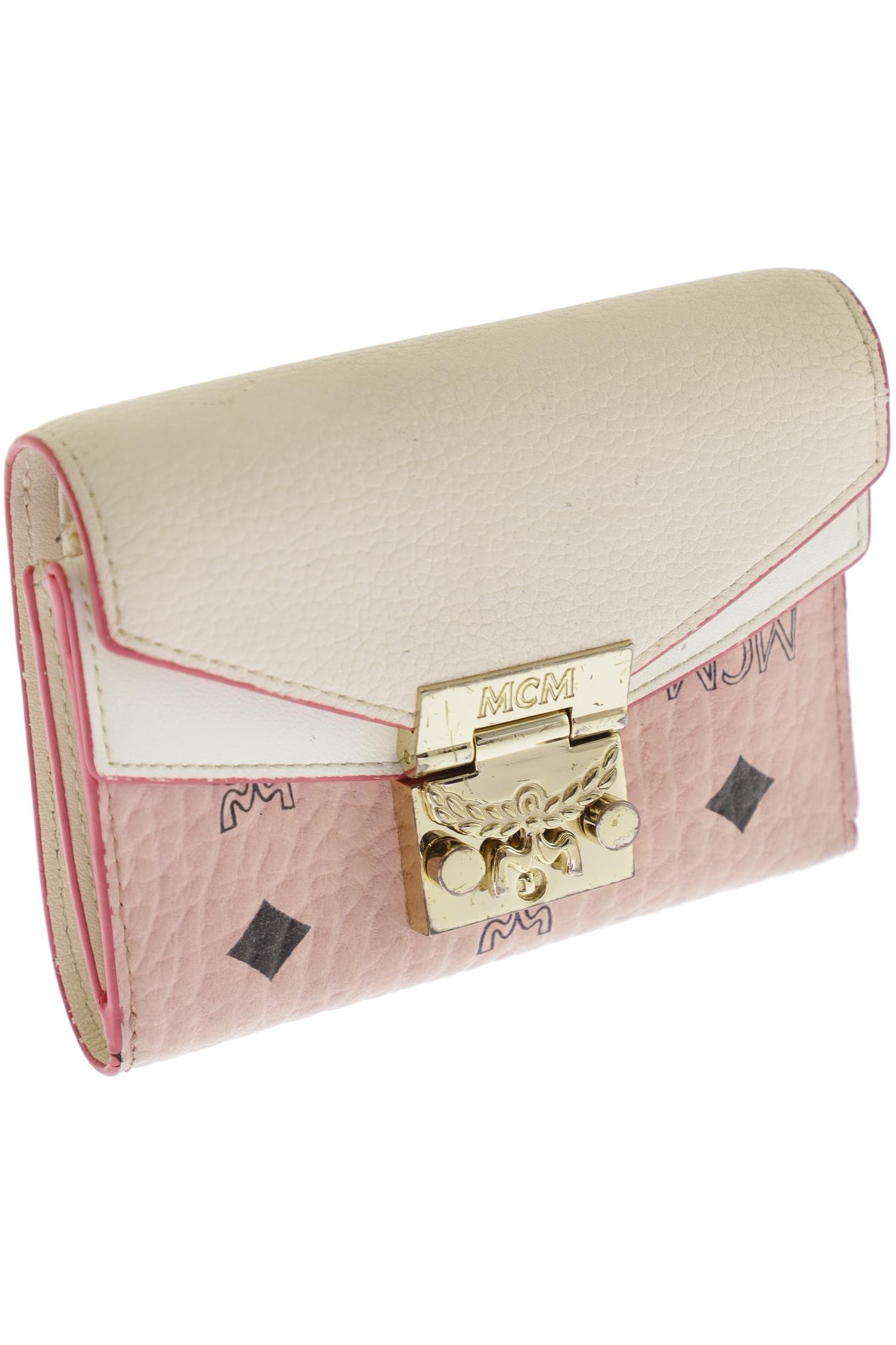 

MCM Damen Portemonnaie, pink, Gr.