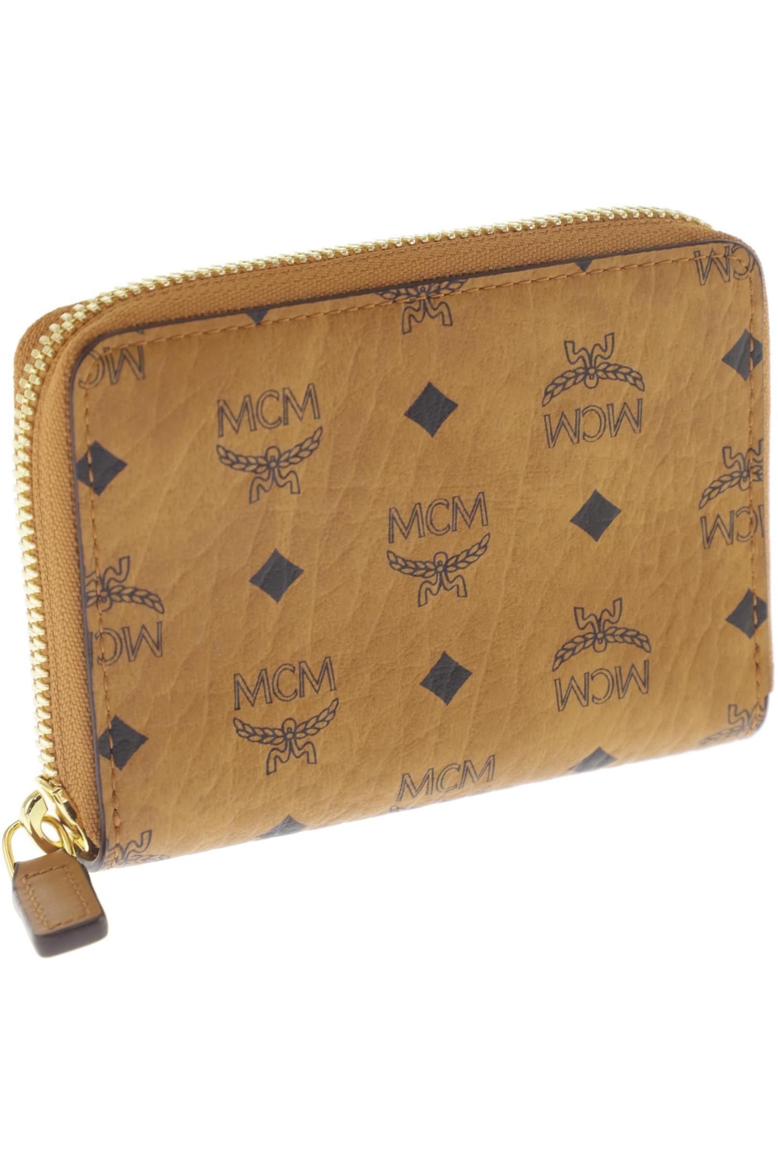 

MCM Damen Portemonnaie, braun, Gr.