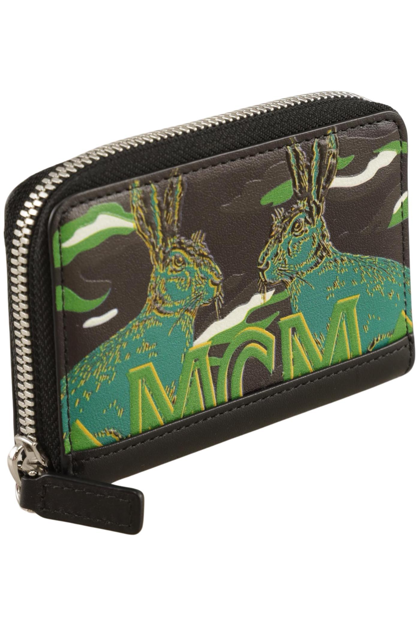 

MCM Damen Portemonnaie, schwarz, Gr.