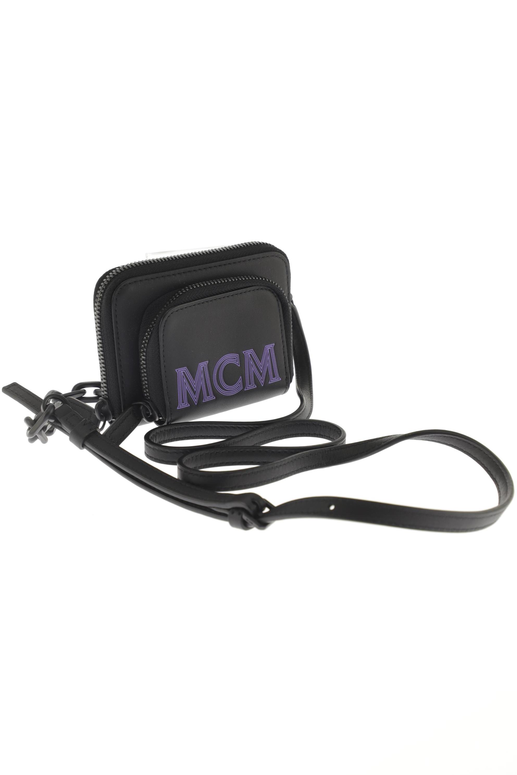

MCM Damen Portemonnaie, schwarz, Gr.