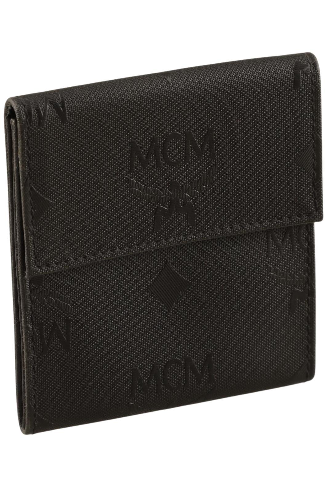 

MCM Damen Portemonnaie, schwarz, Gr.