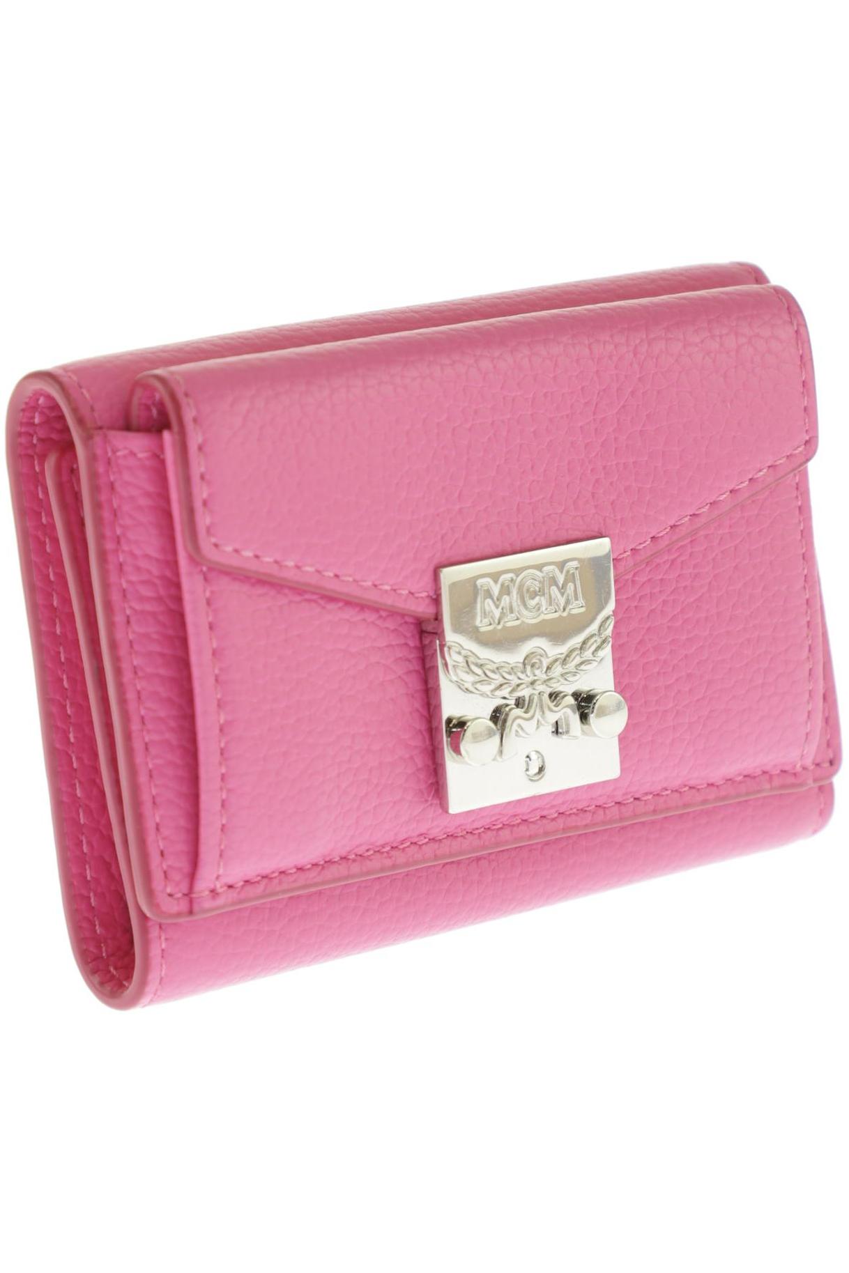 

MCM Damen Portemonnaie, pink, Gr.