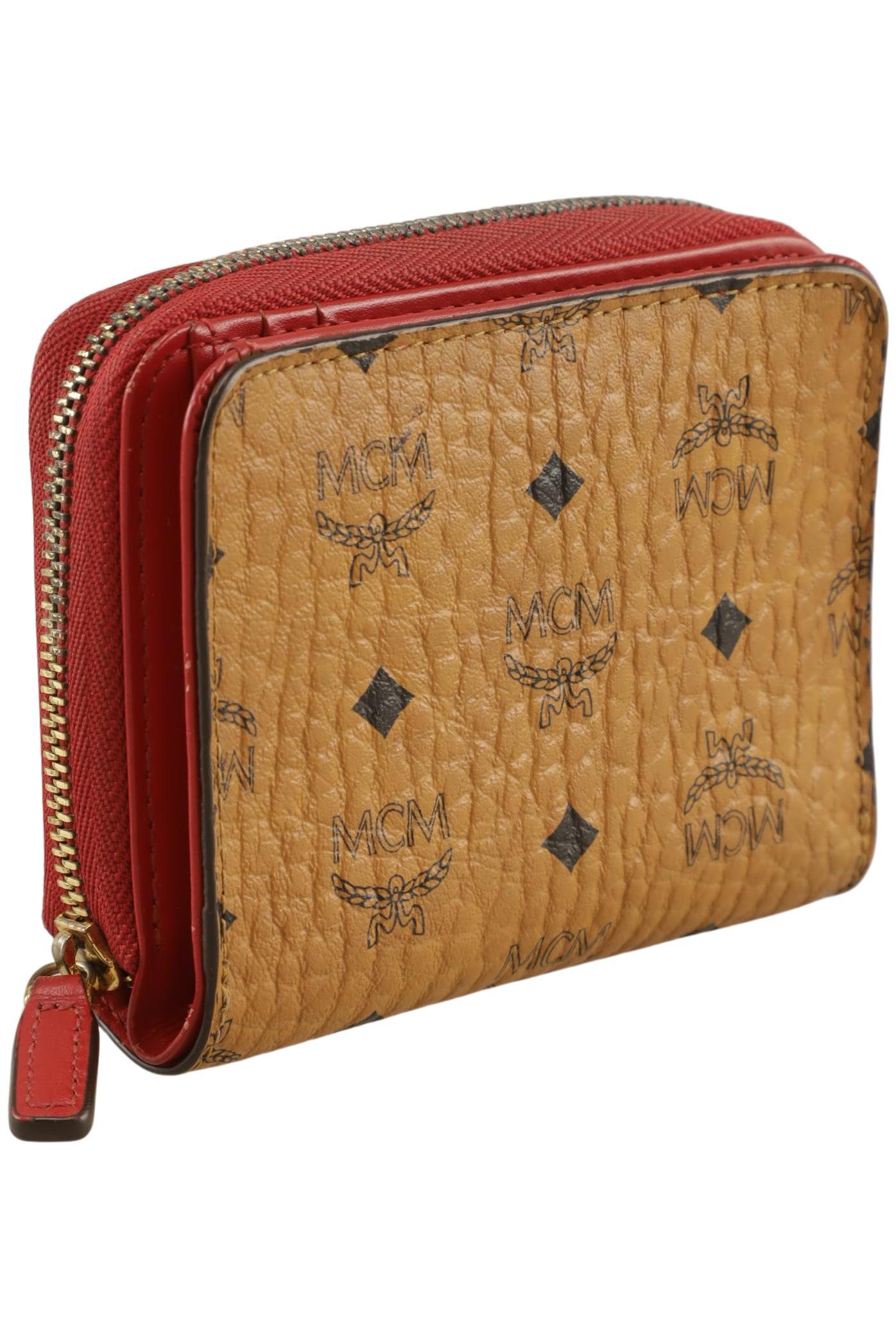 

MCM Damen Portemonnaie, braun, Gr.