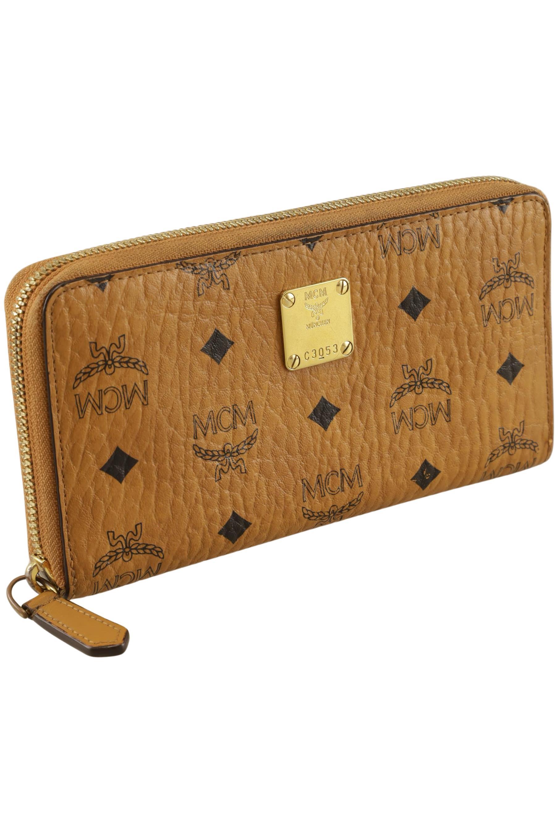 

MCM Damen Portemonnaie, braun, Gr.