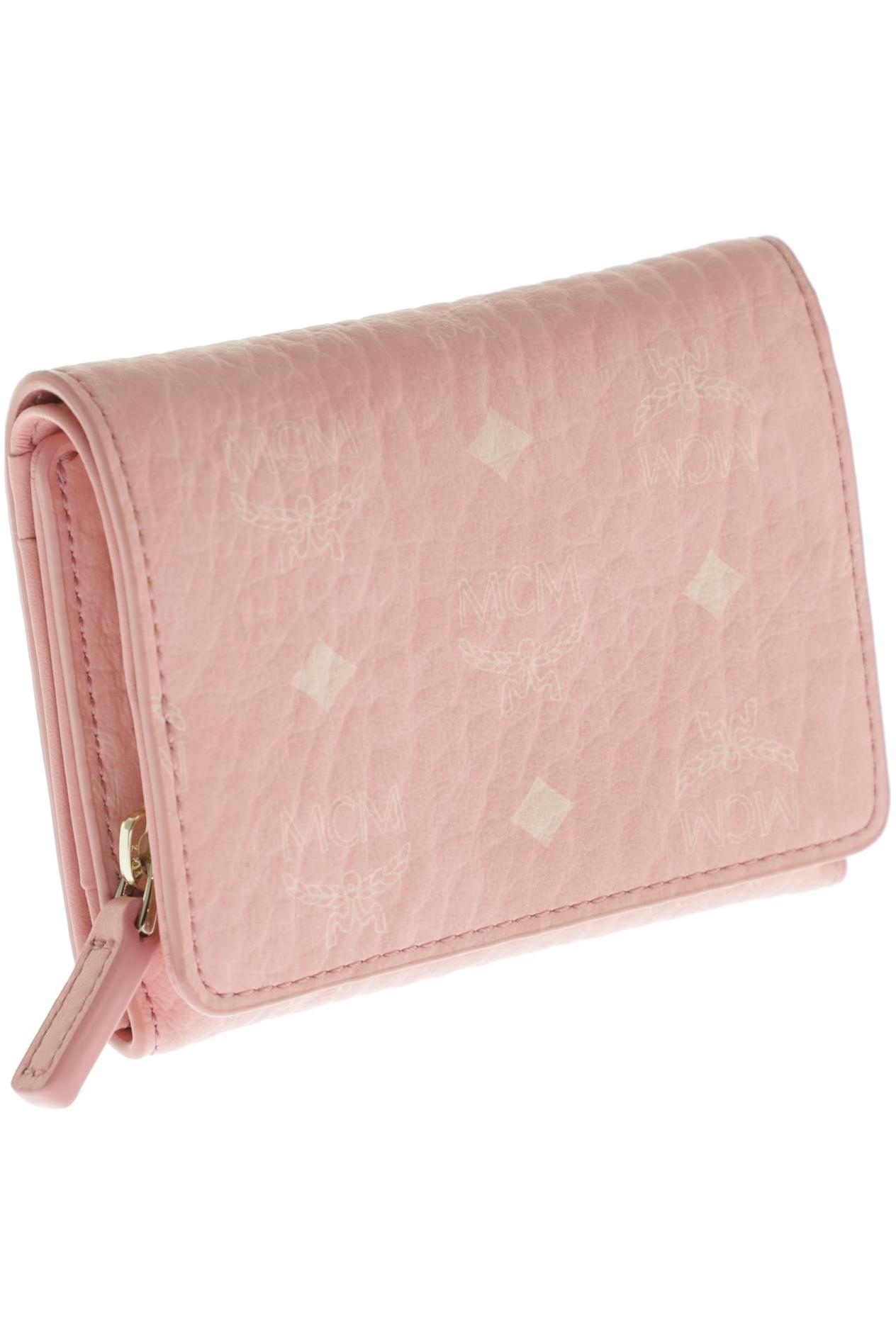 

MCM Damen Portemonnaie, pink, Gr.