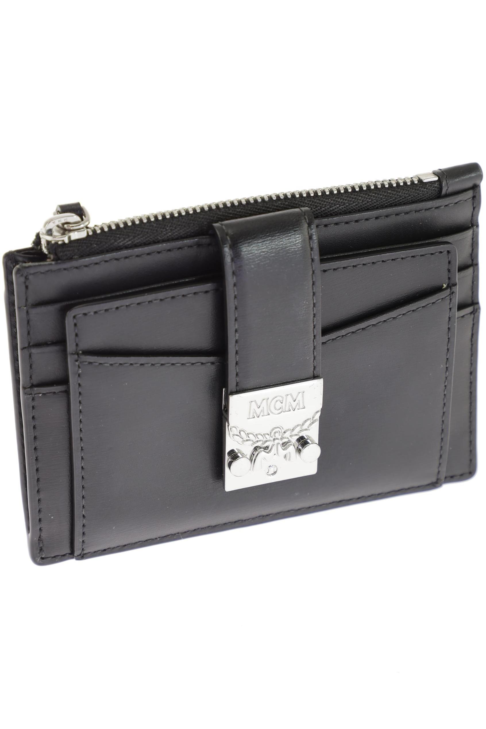 

MCM Damen Portemonnaie, schwarz, Gr.