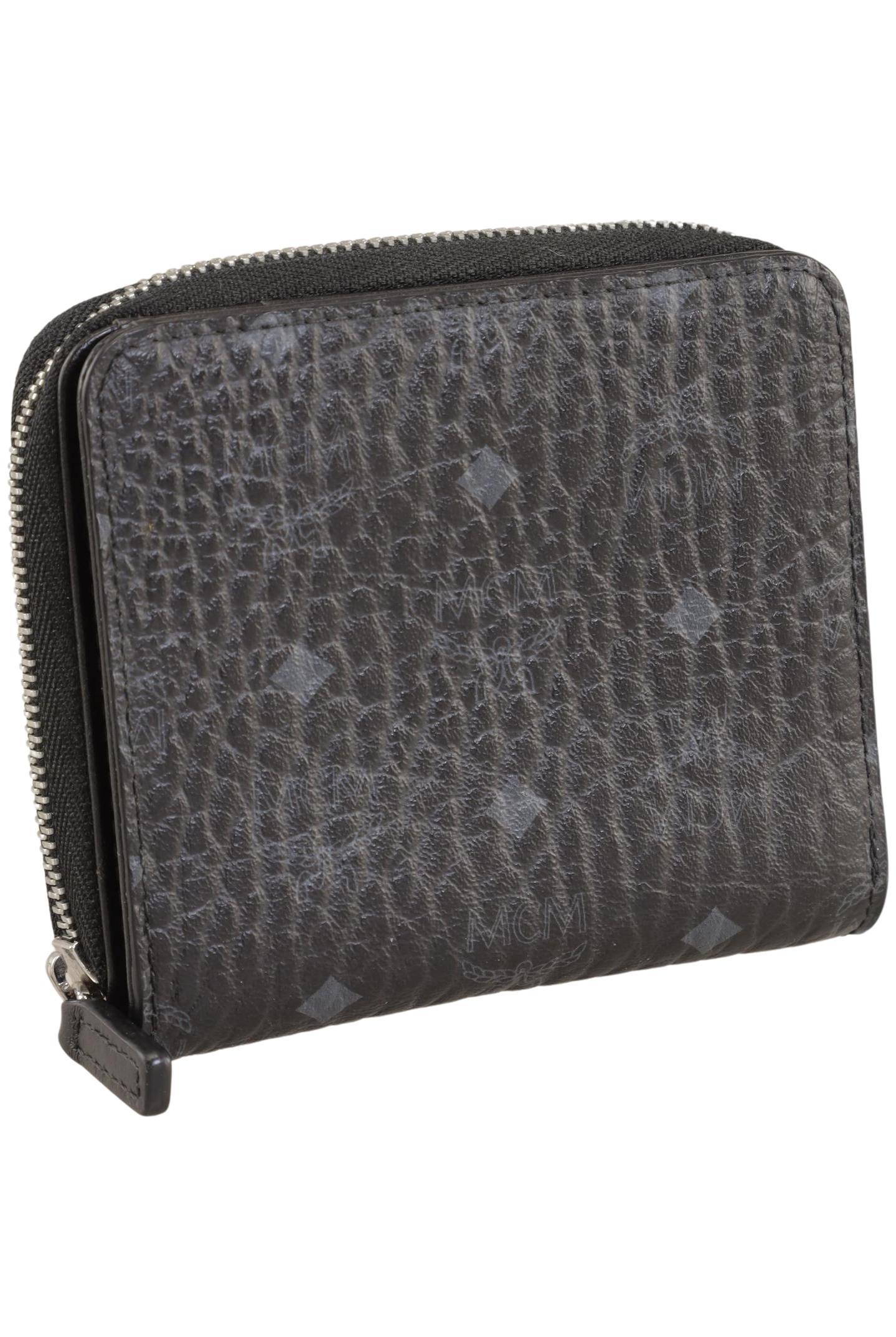 

MCM Damen Portemonnaie, schwarz, Gr.