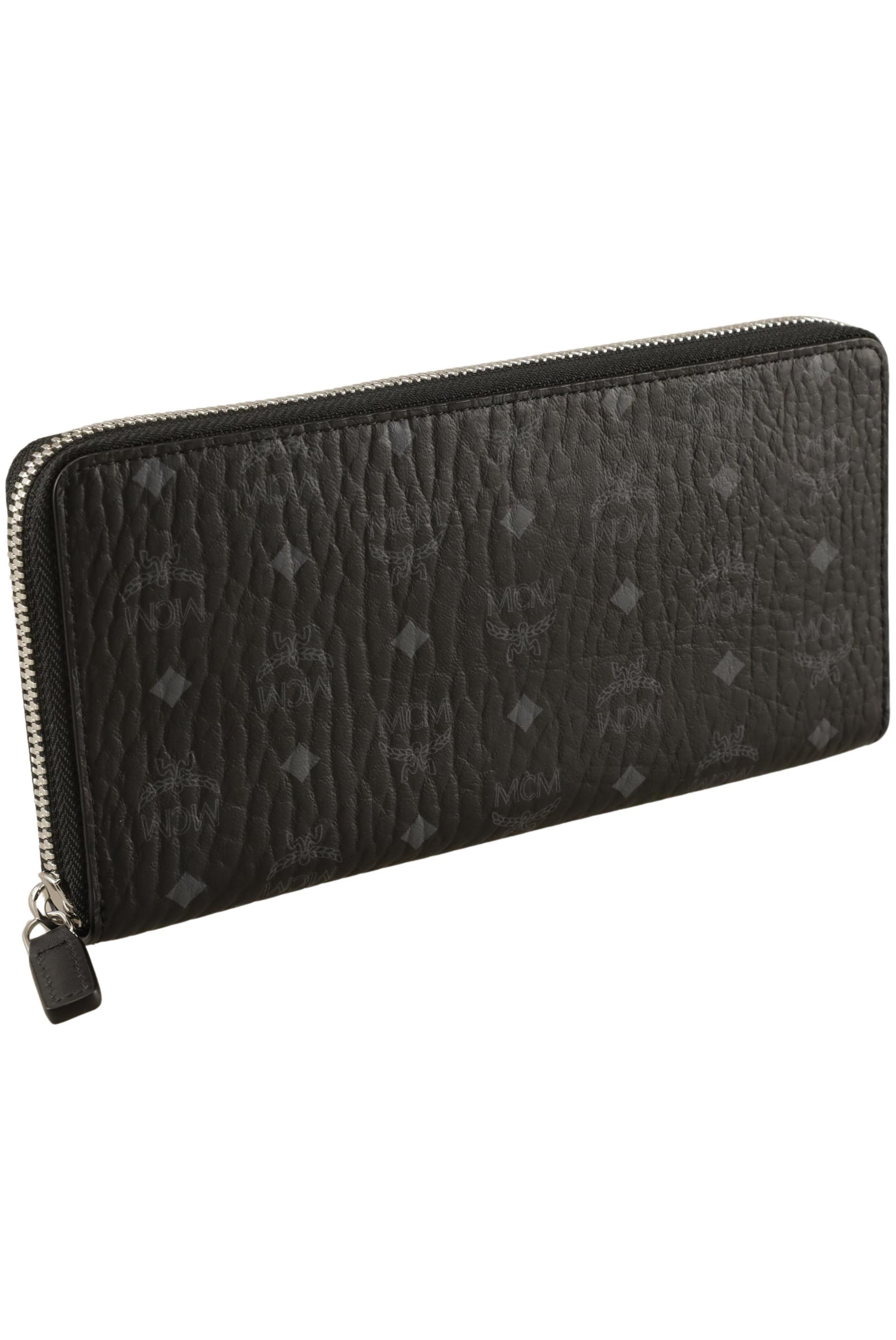 

MCM Damen Portemonnaie, schwarz, Gr.