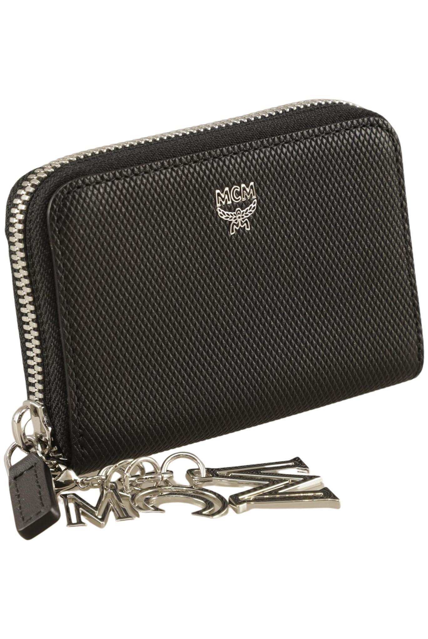 

MCM Damen Portemonnaie, schwarz, Gr.