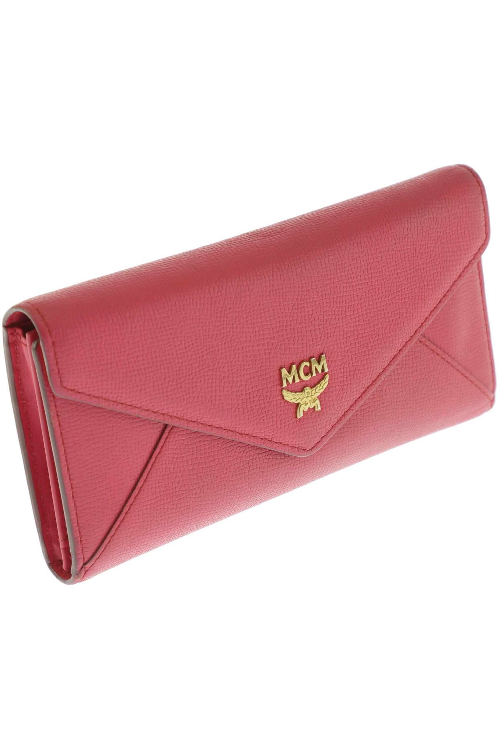 

MCM Damen Portemonnaie, pink, Gr.