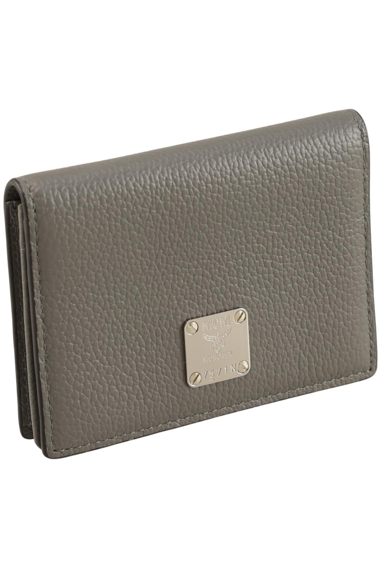 

MCM Damen Portemonnaie, grau, Gr.