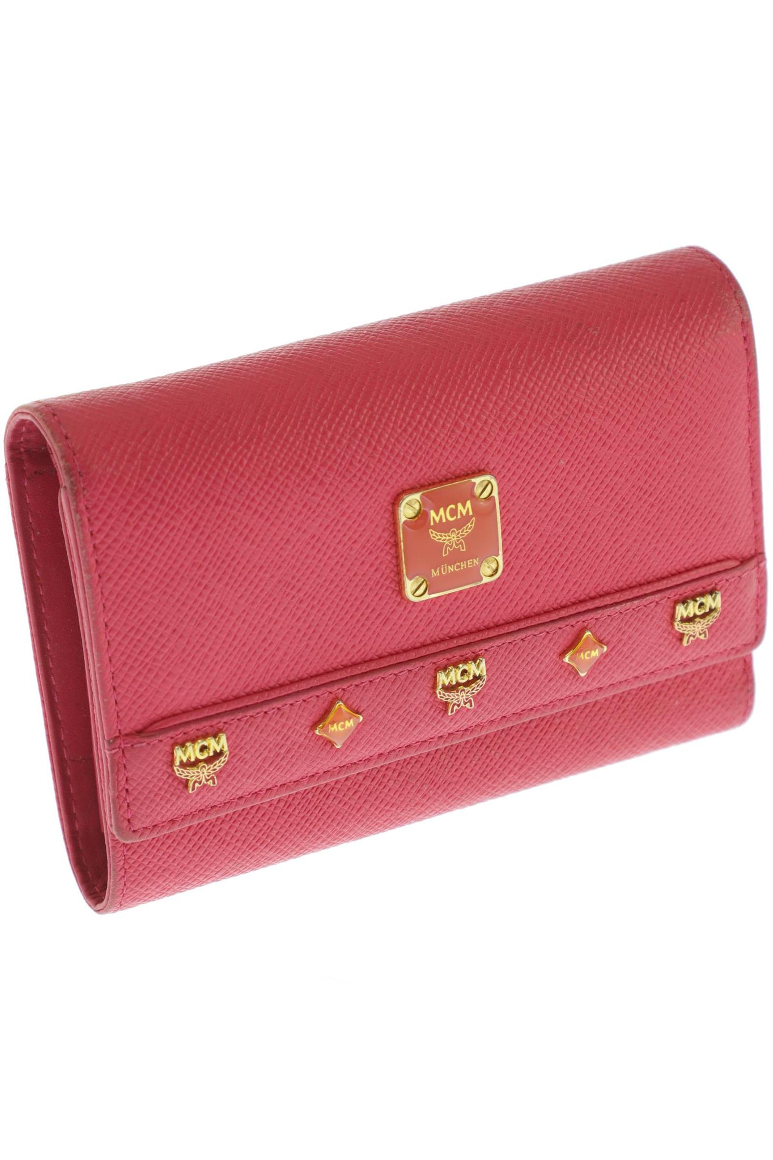 

MCM Damen Portemonnaie, pink, Gr.