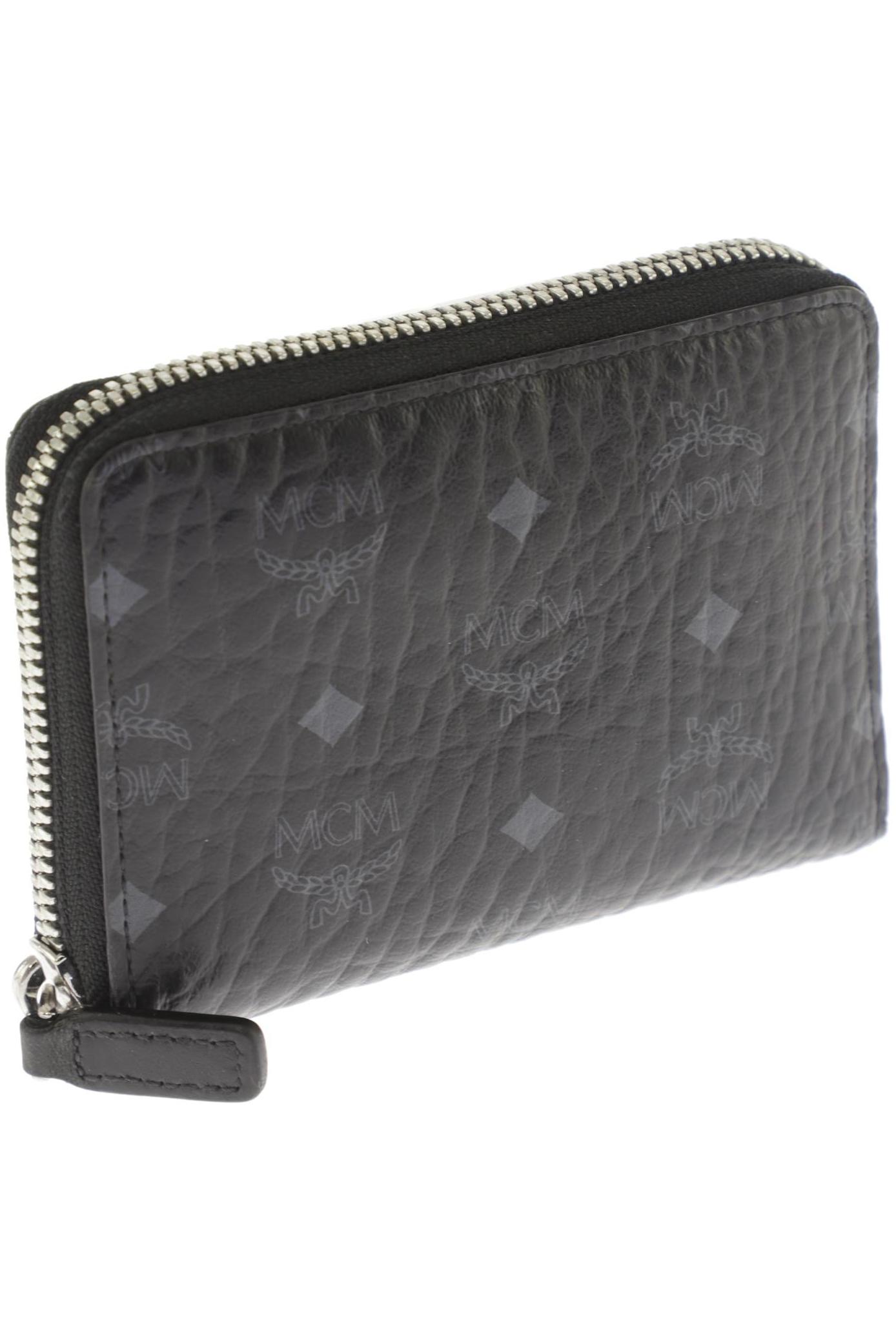 

MCM Damen Portemonnaie, schwarz, Gr.