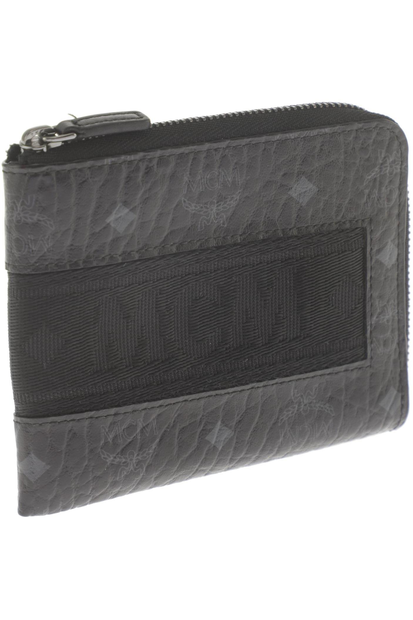 

MCM Damen Portemonnaie, schwarz, Gr.