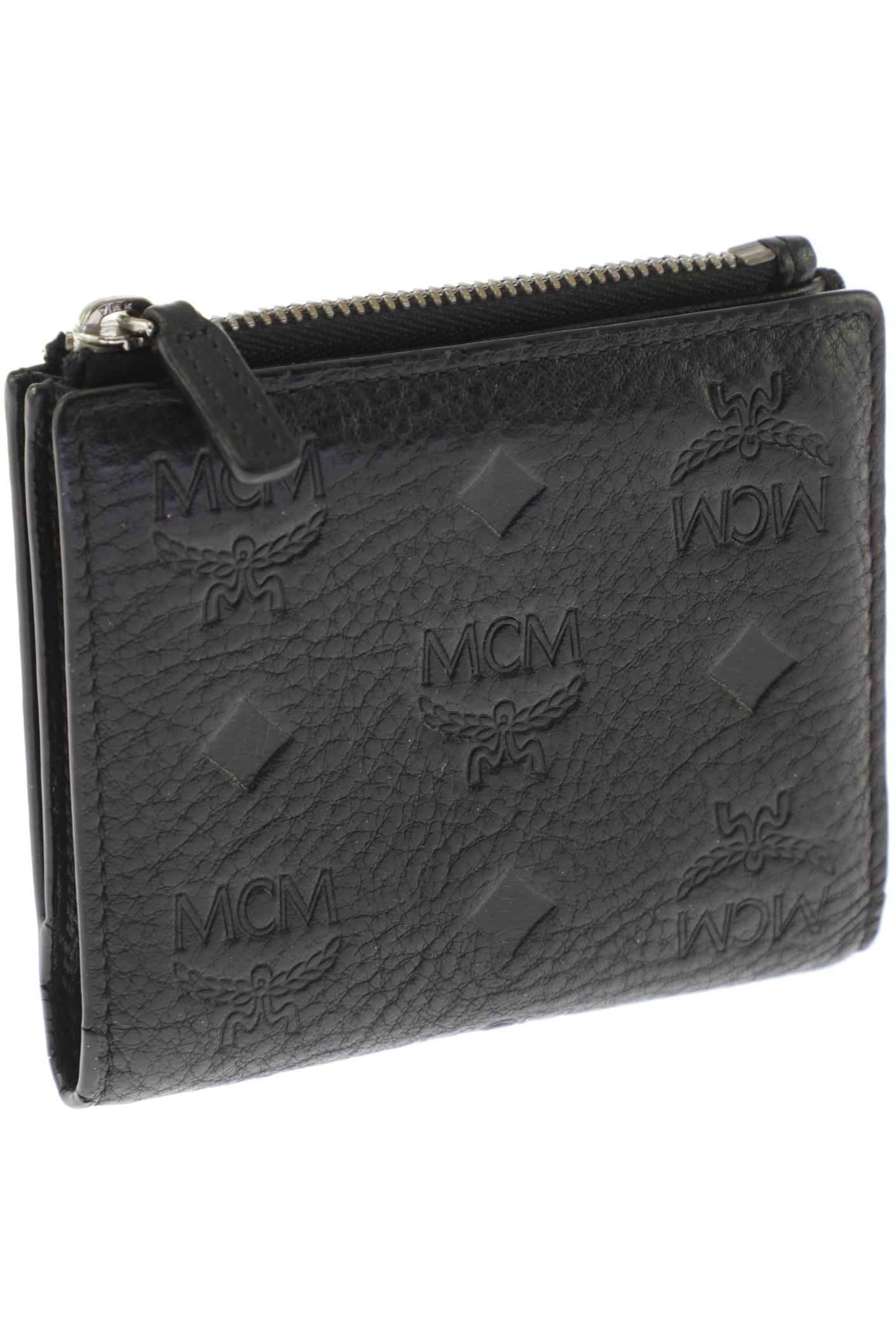 

MCM Damen Portemonnaie, schwarz, Gr.