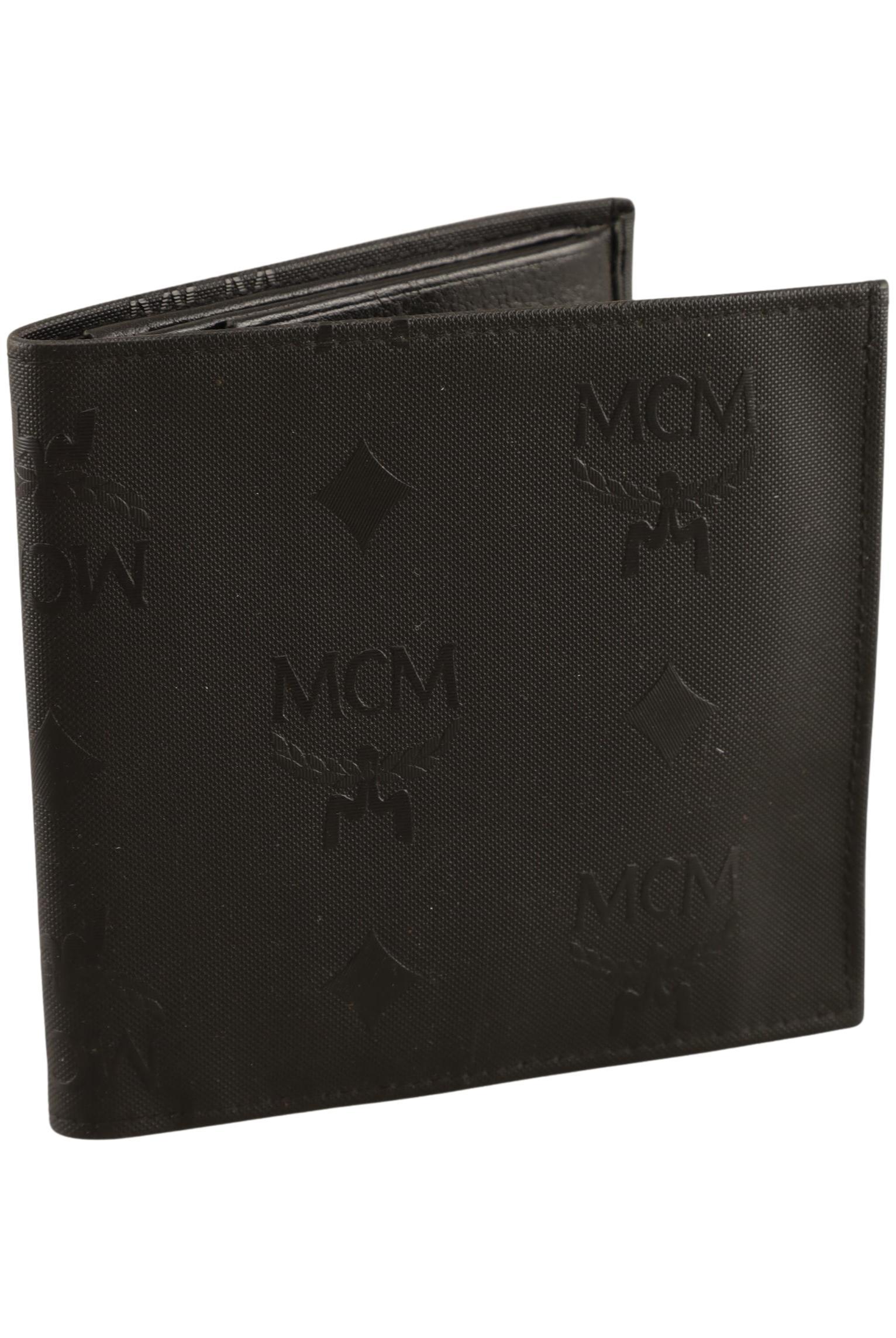 

MCM Damen Portemonnaie, schwarz, Gr.