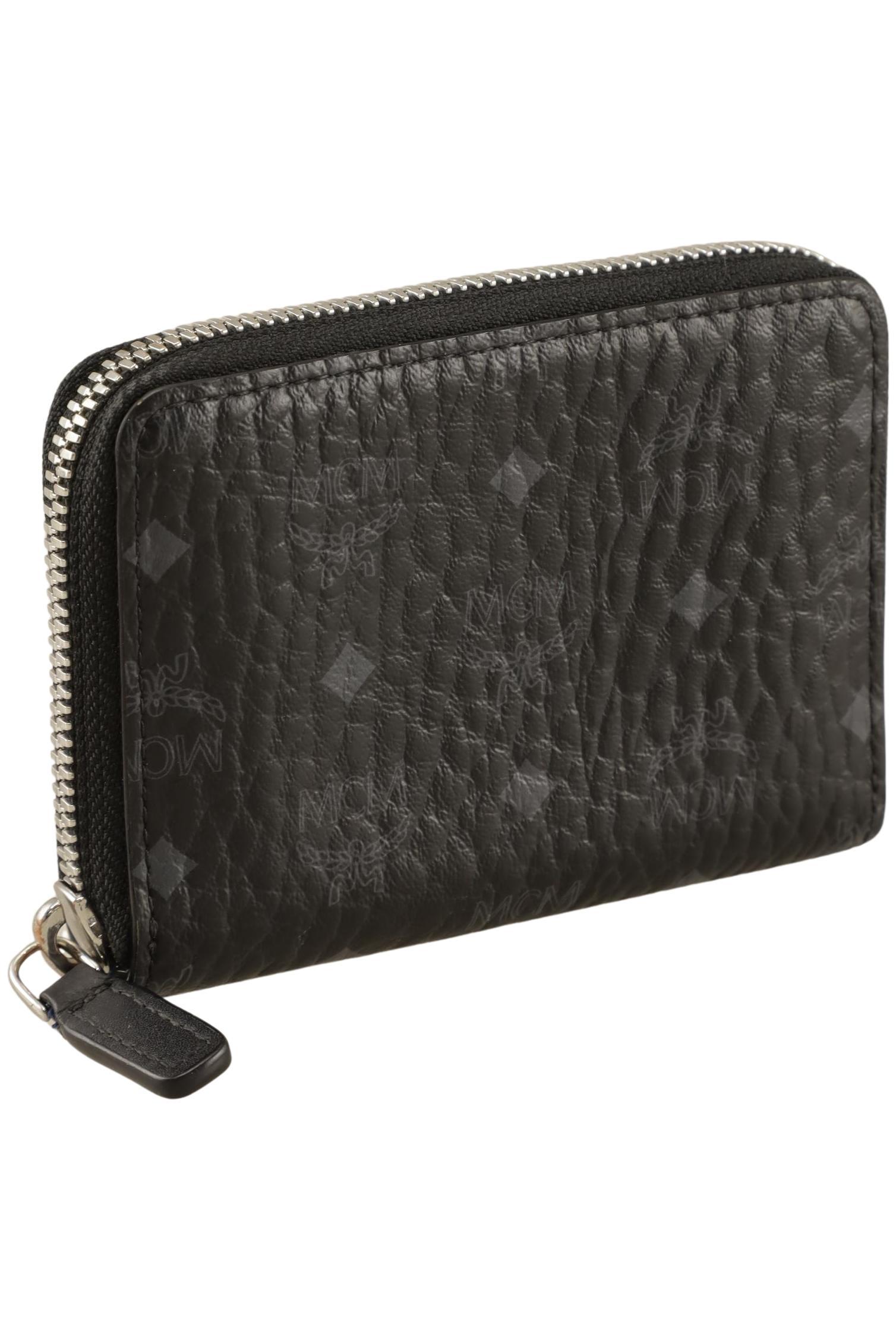 

MCM Damen Portemonnaie, schwarz, Gr.