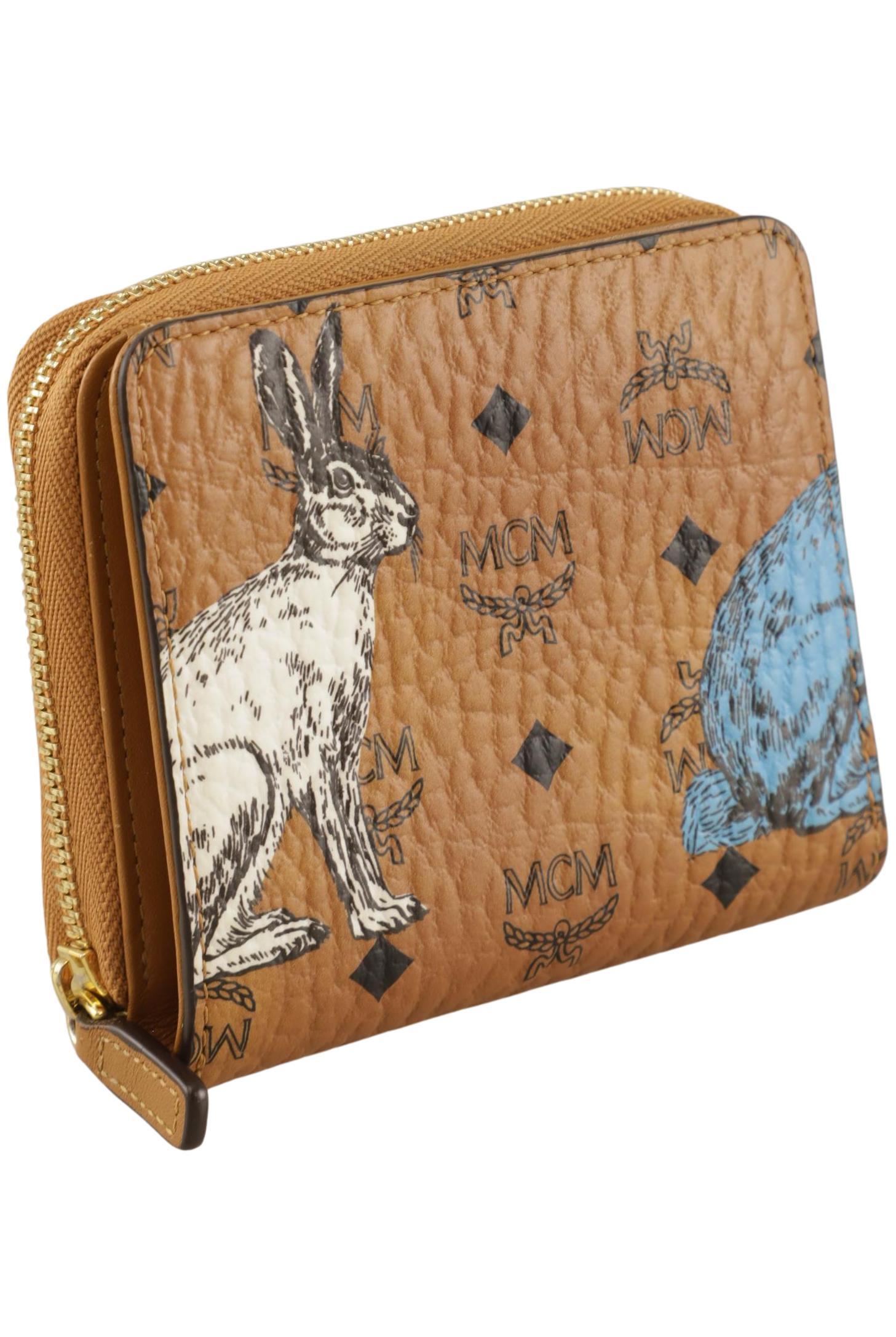 

MCM Damen Portemonnaie, braun, Gr.