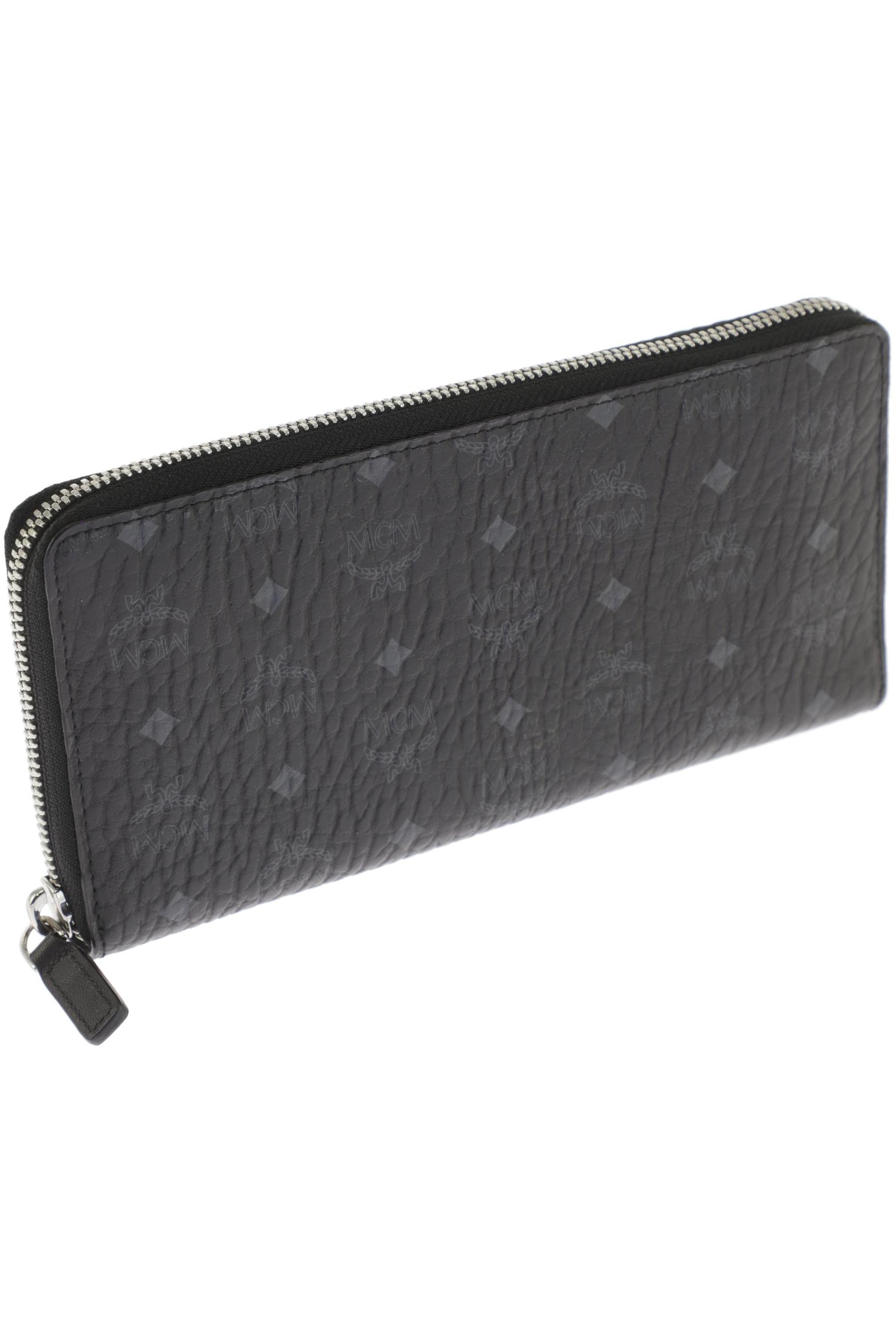 

MCM Damen Portemonnaie, schwarz, Gr.