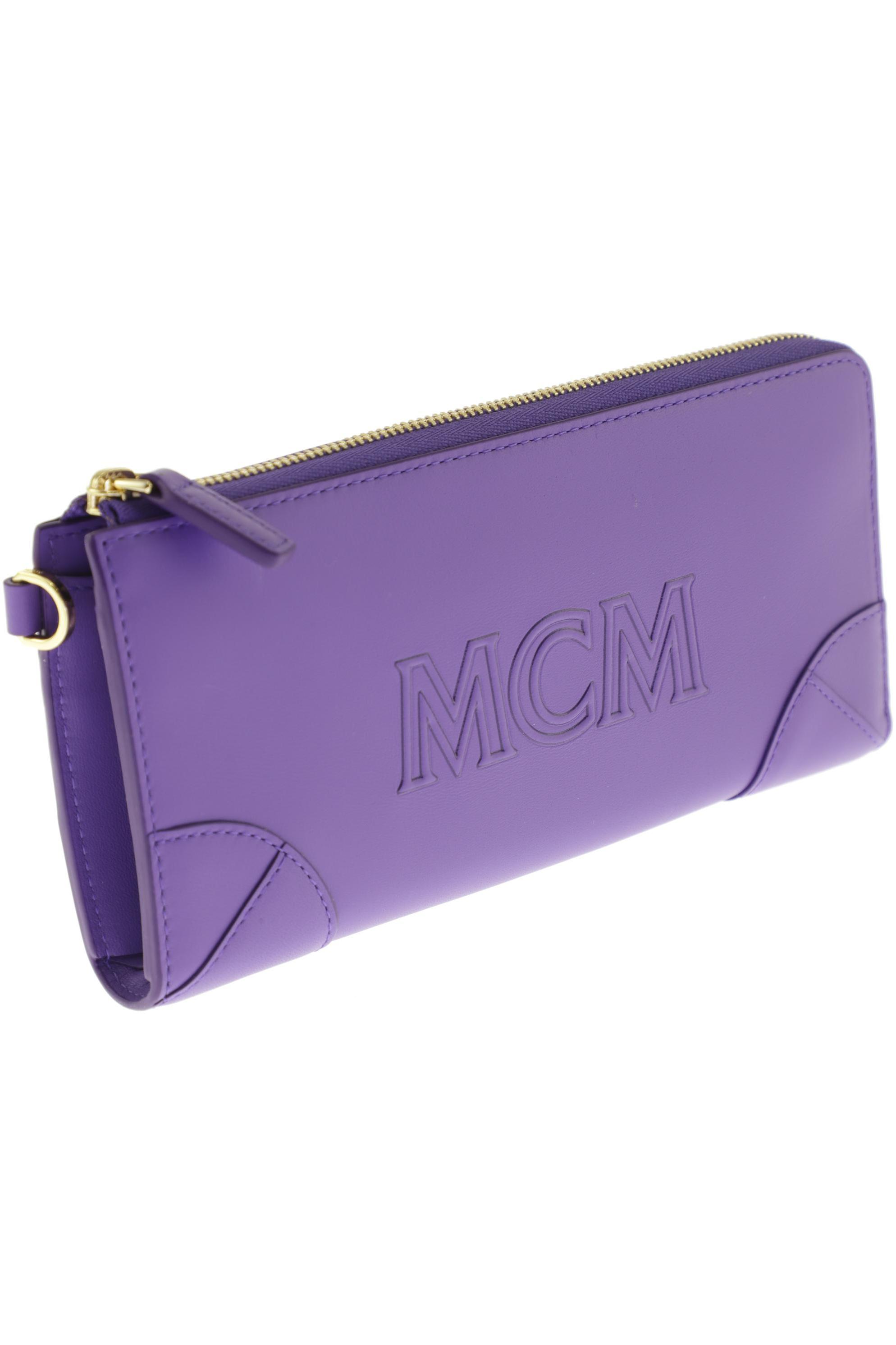 

MCM Damen Portemonnaie, flieder, Gr.