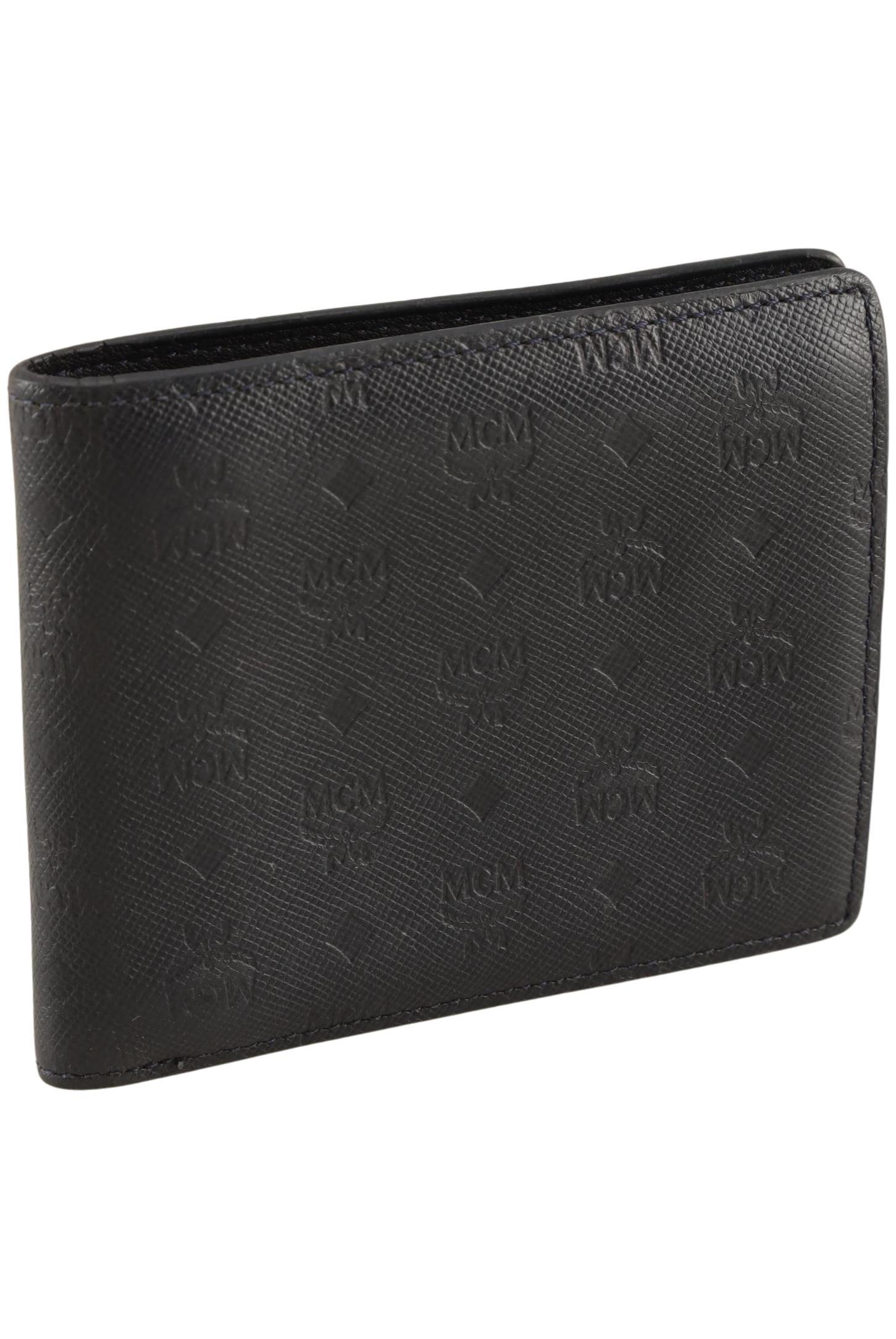 

MCM Damen Portemonnaie, marineblau, Gr.