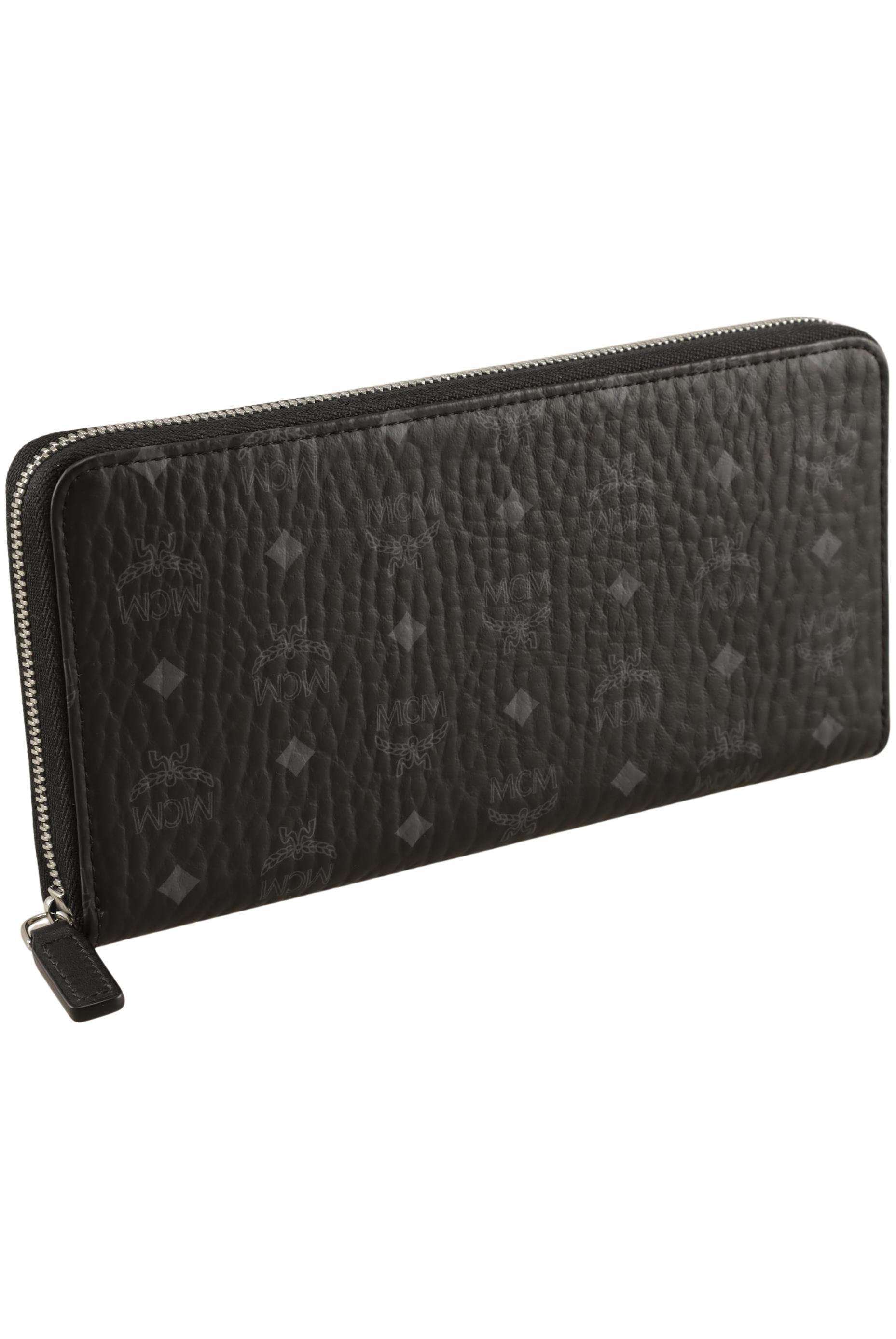 

MCM Damen Portemonnaie, schwarz, Gr.