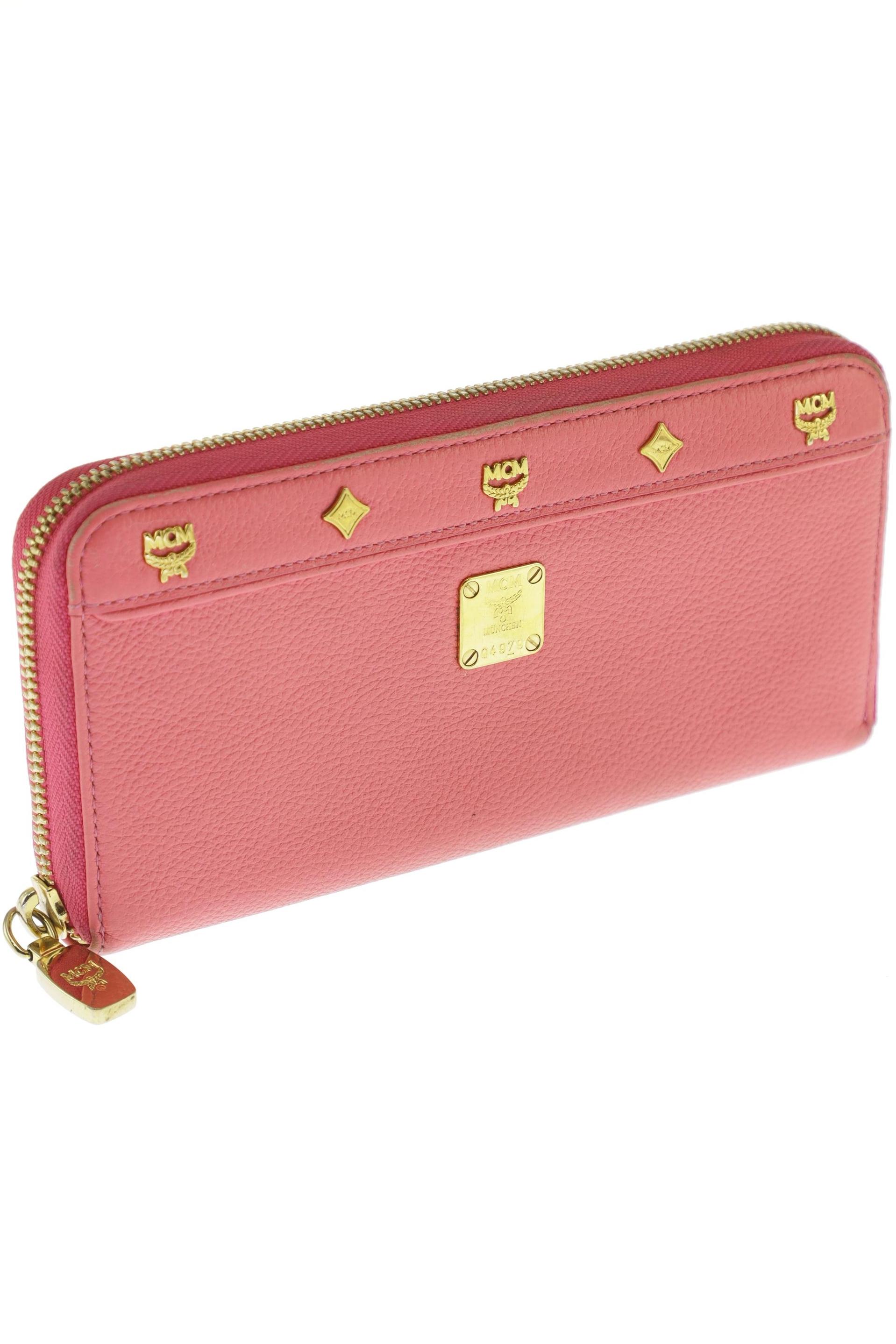 

MCM Damen Portemonnaie, pink, Gr.