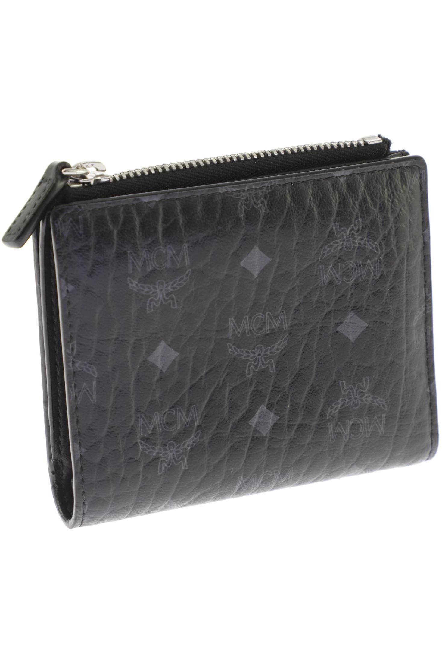 

MCM Damen Portemonnaie, schwarz, Gr.