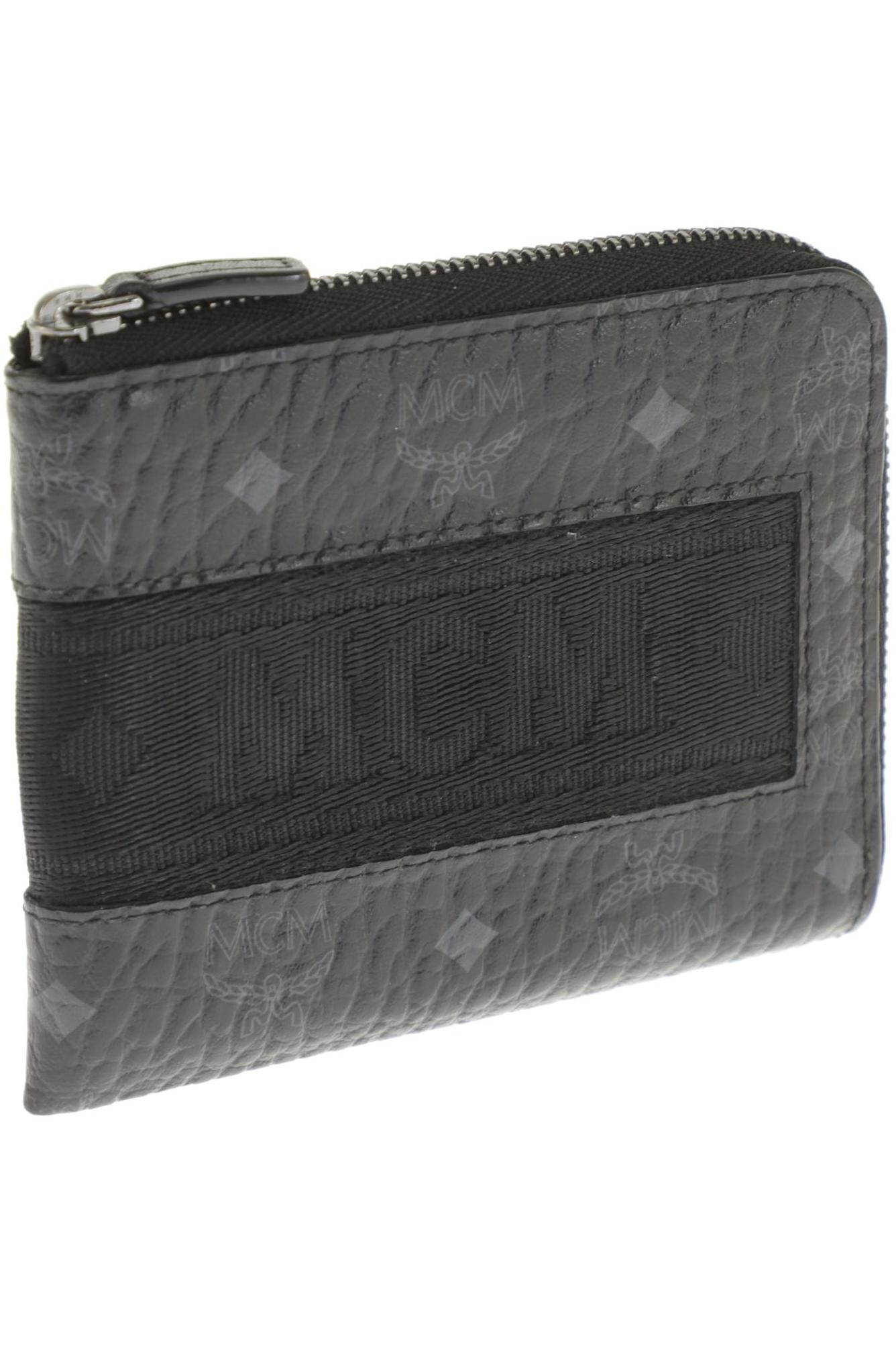 

MCM Damen Portemonnaie, schwarz, Gr.