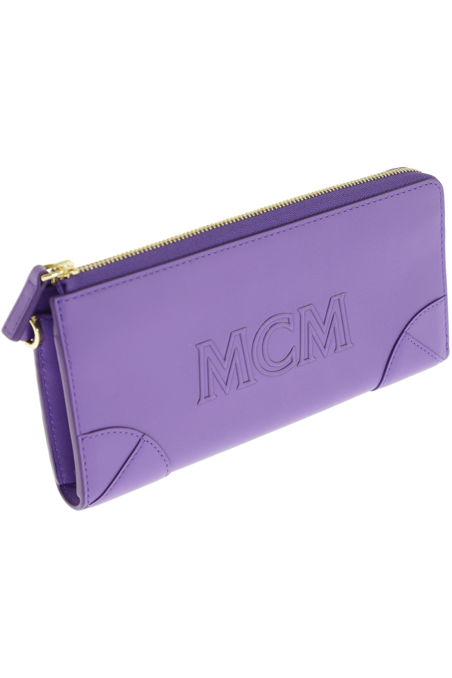 

MCM Damen Portemonnaie, flieder, Gr.
