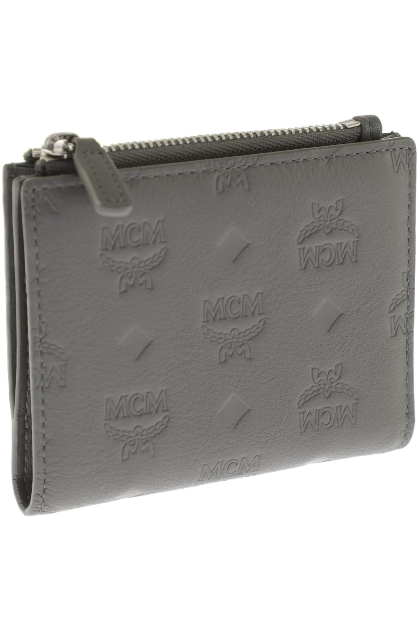 

MCM Damen Portemonnaie, grau, Gr.